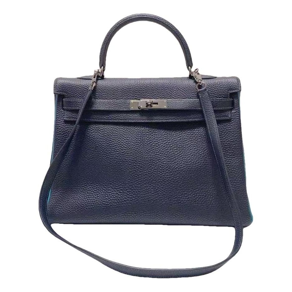Hermes Kelly 35 leather crossbody bag