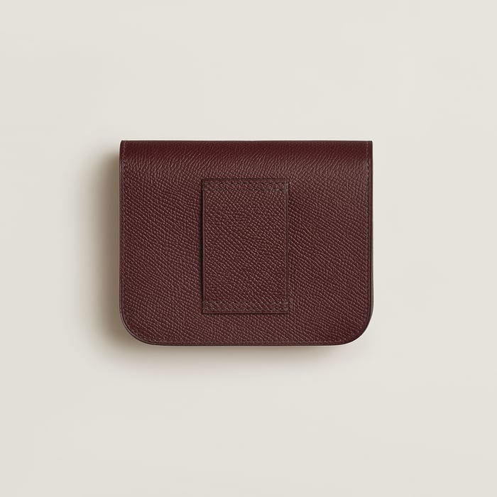 Rouge Sellier Constance Slim Wallet