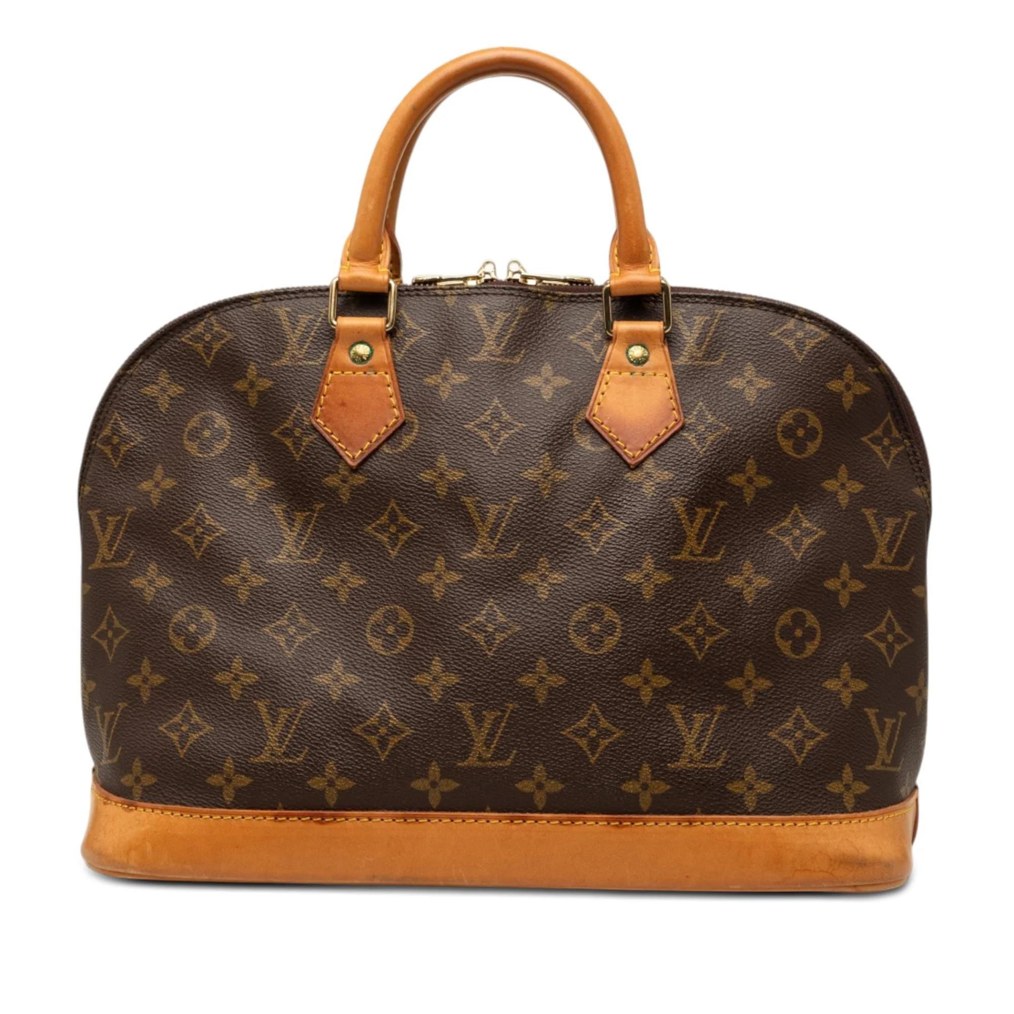Alma leather handbag