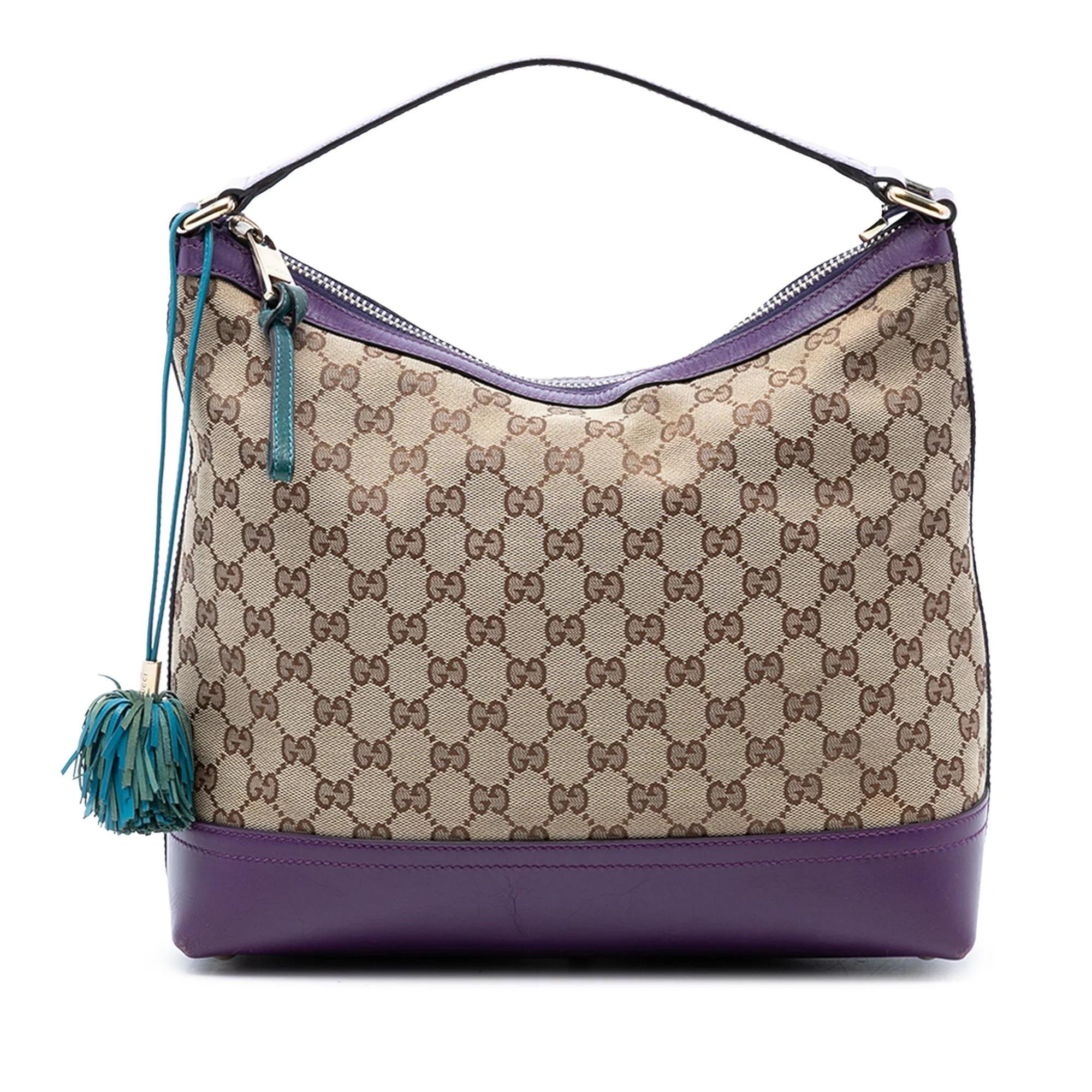 Hobo leather handbag