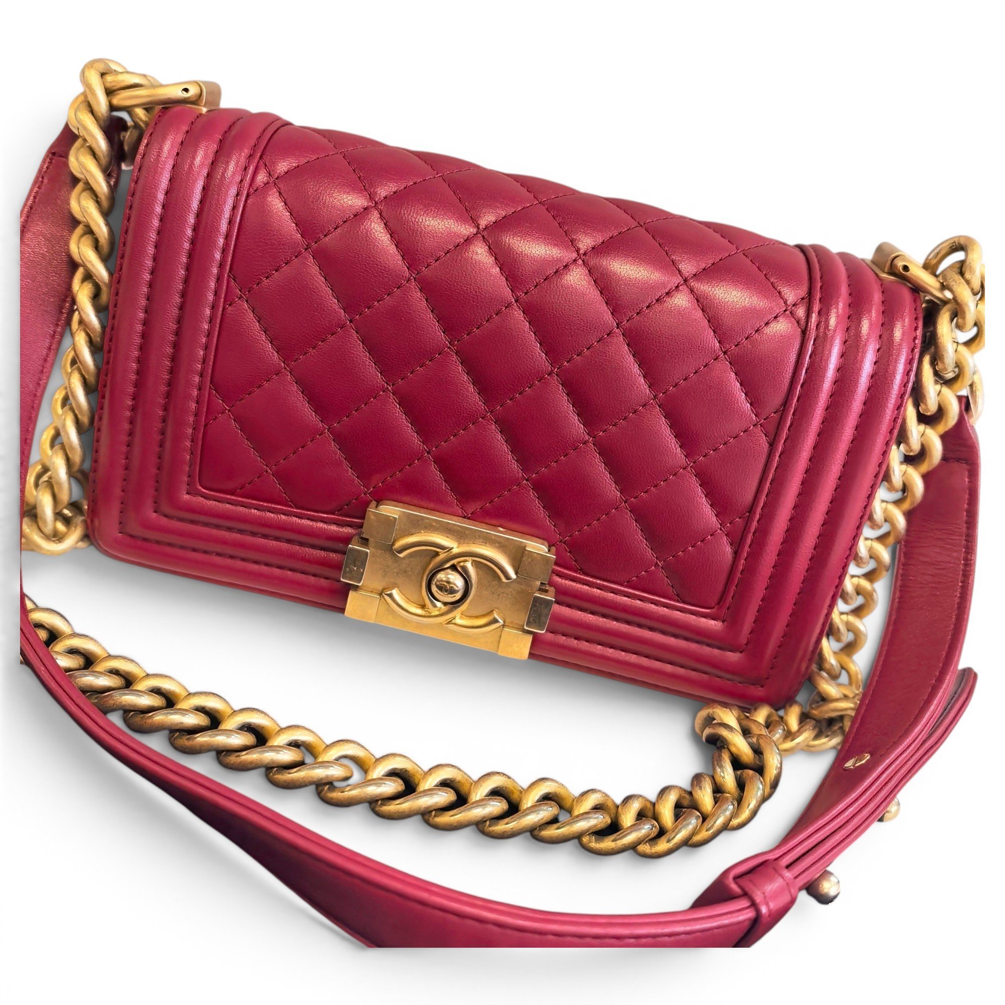 Boy leather handbag
