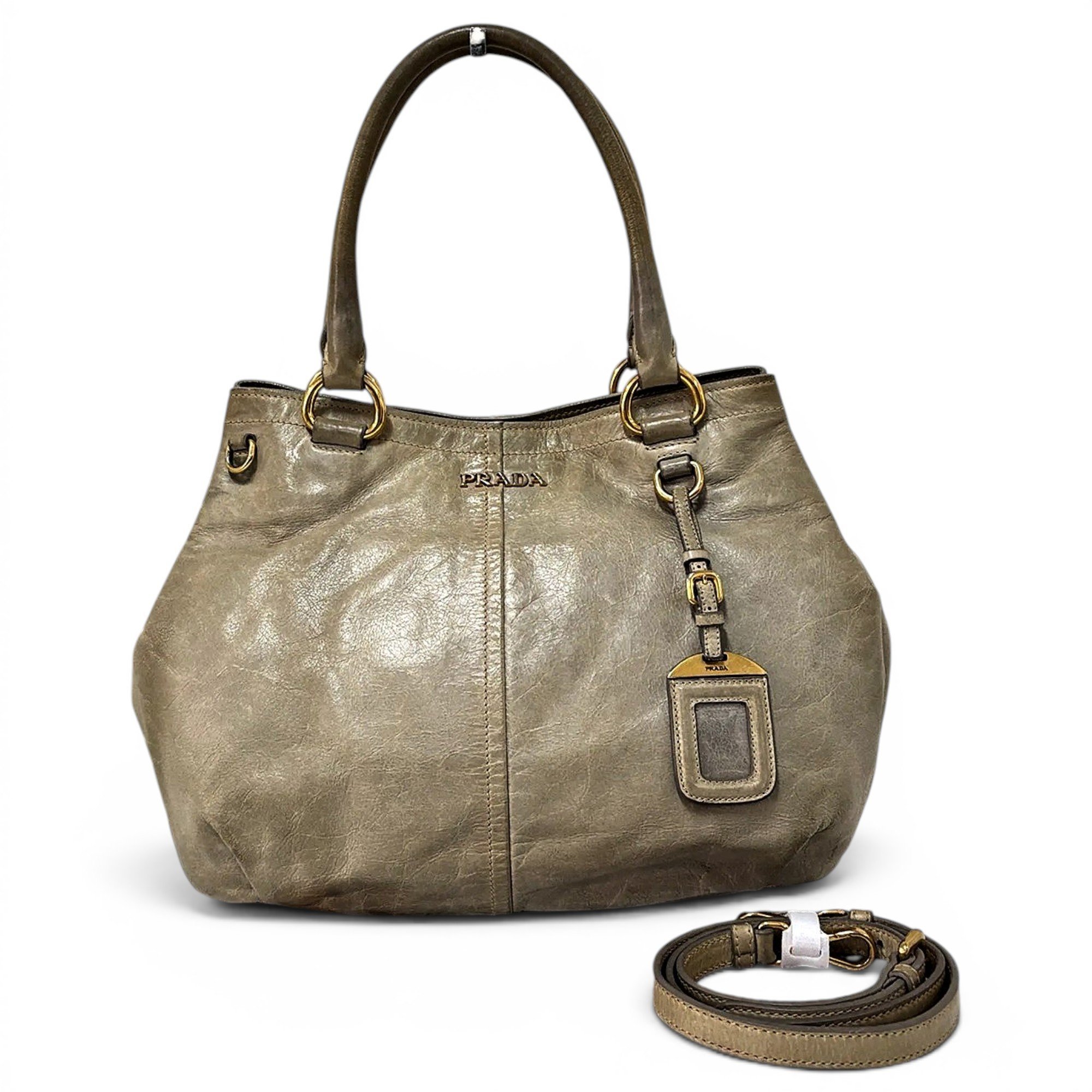 Leather crossbody bag