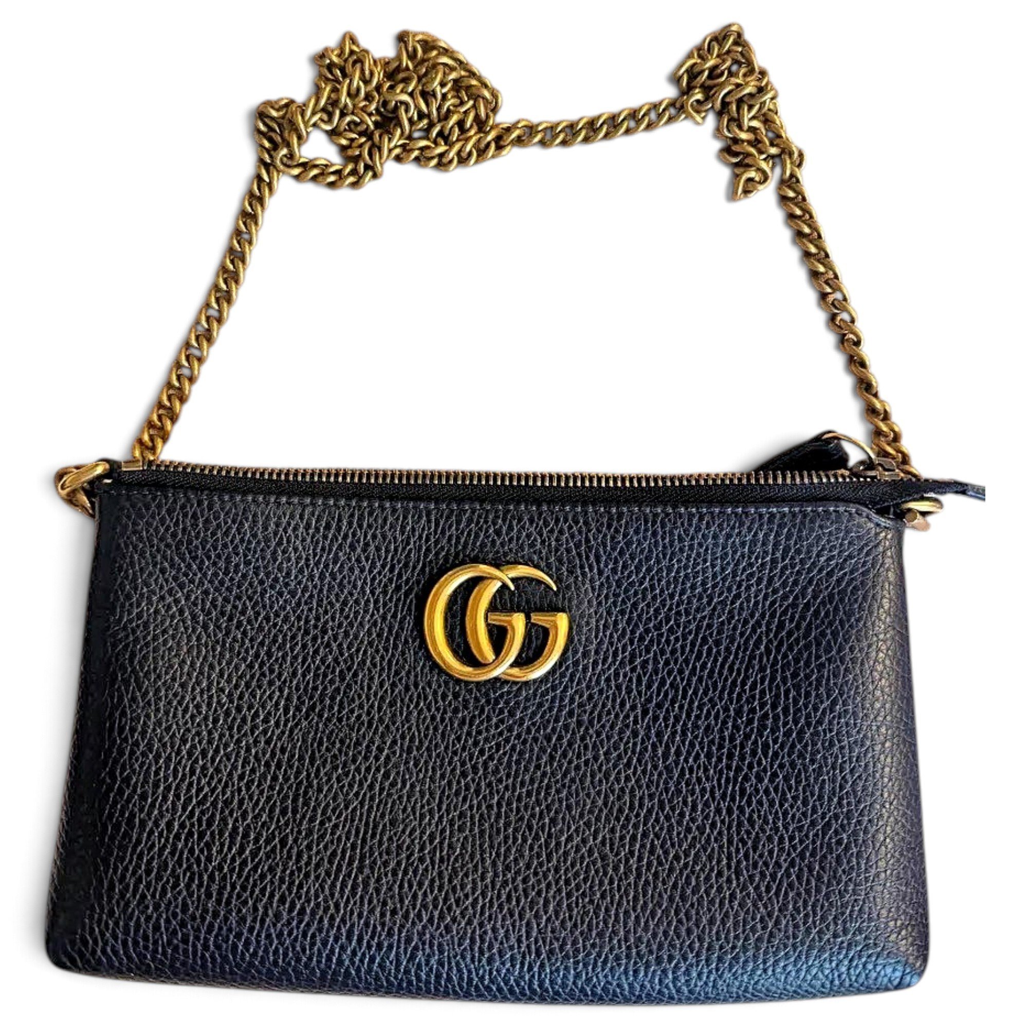 GG Marmont Zip leather crossbody bag