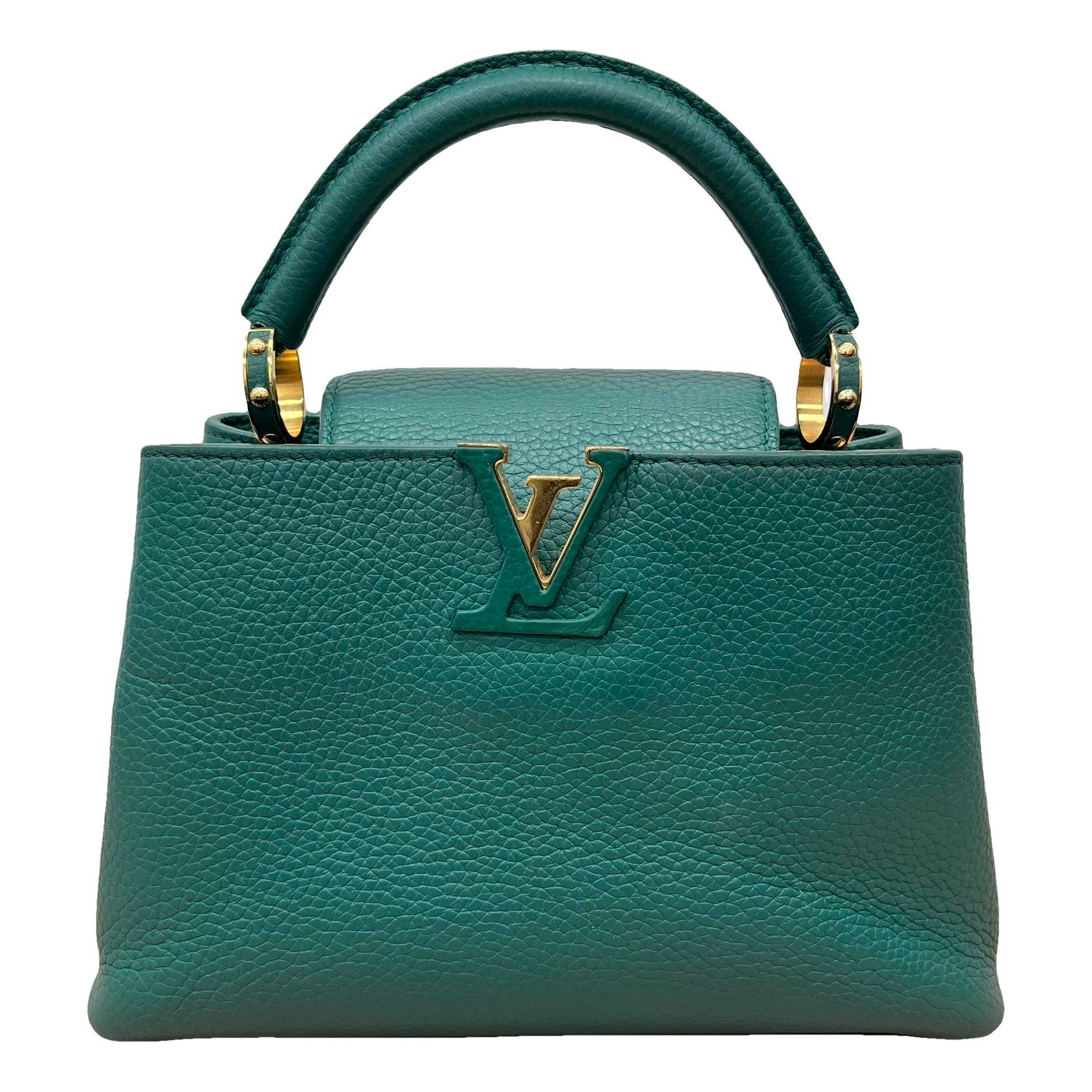 Capucines leather handbag