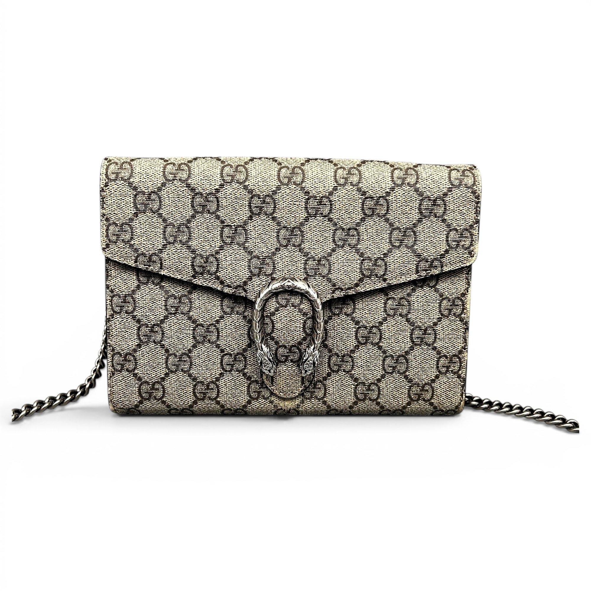 Dionysus Chain Wallet leather handbag
