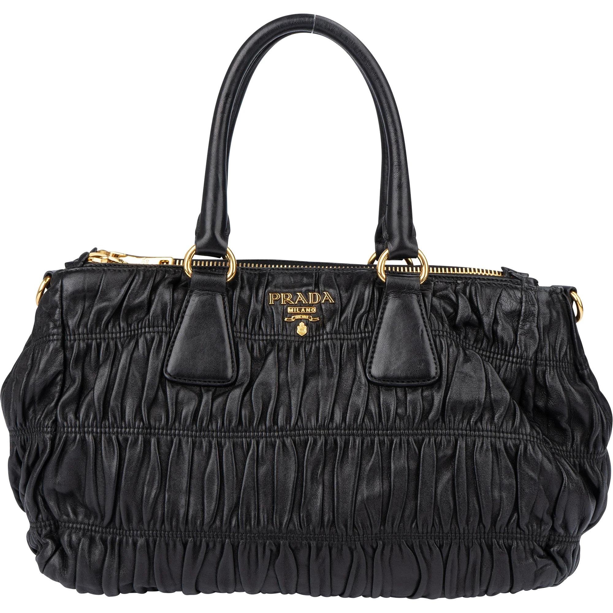 Leather bowling bag