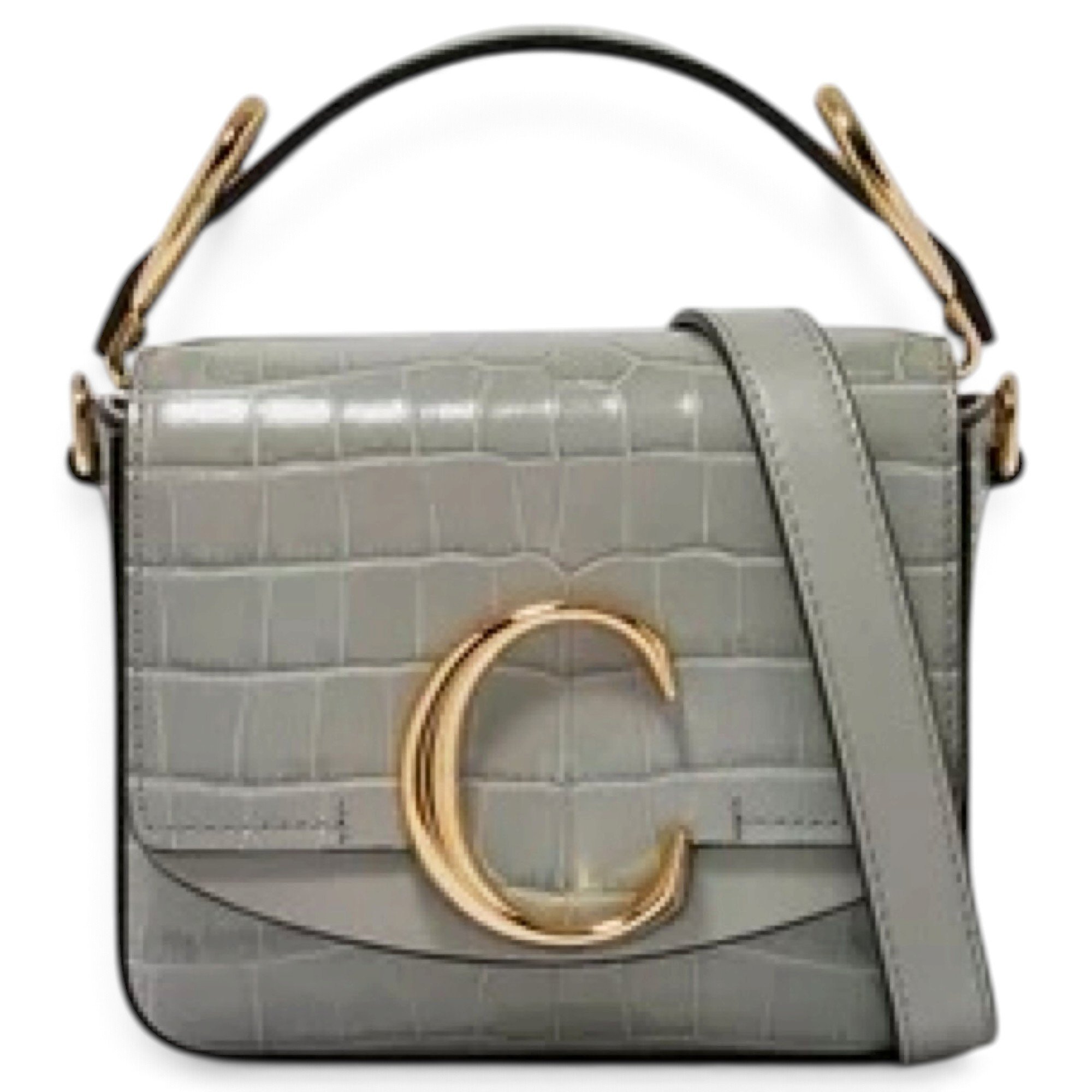 Chloe C leather crossbody bag
