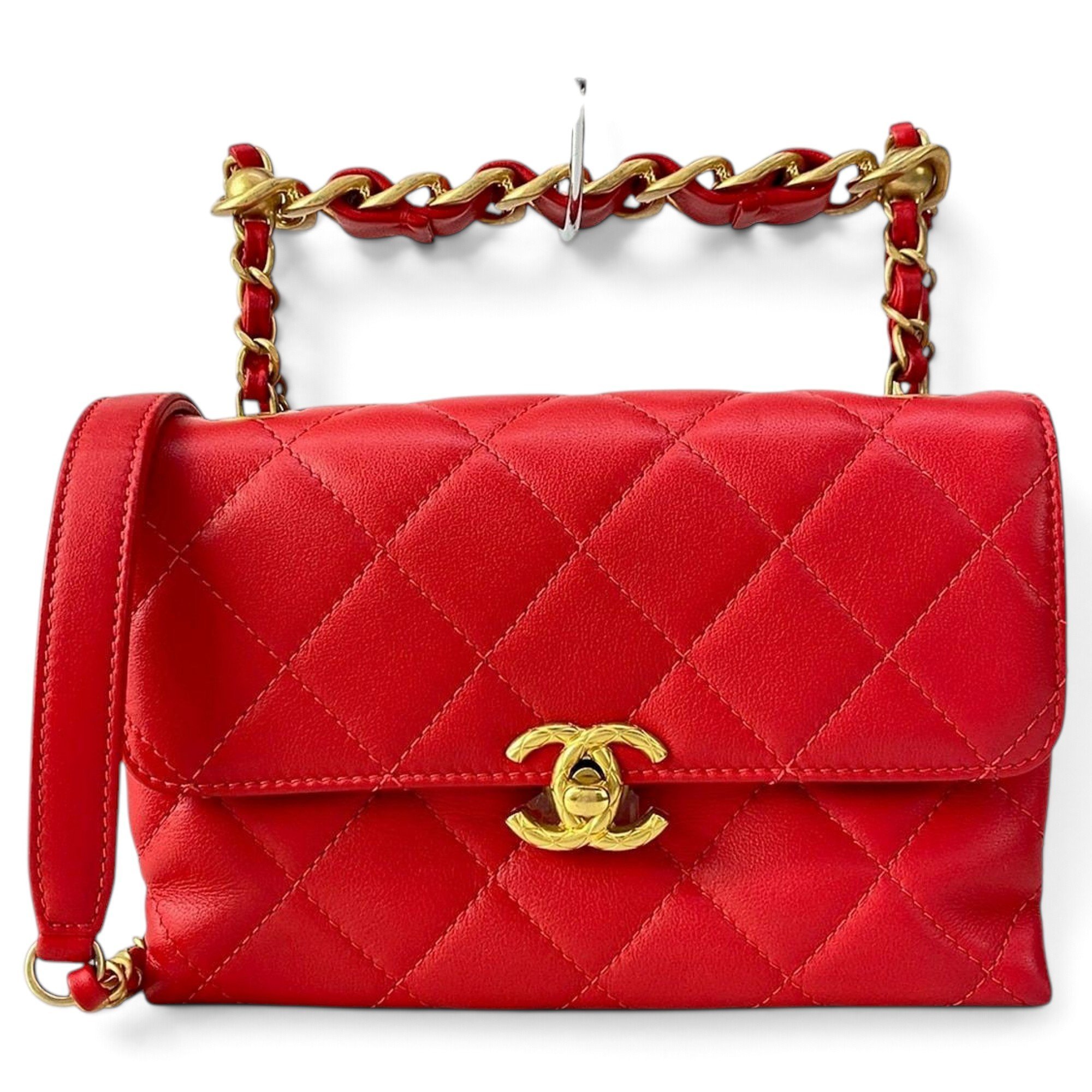 Leather handbag