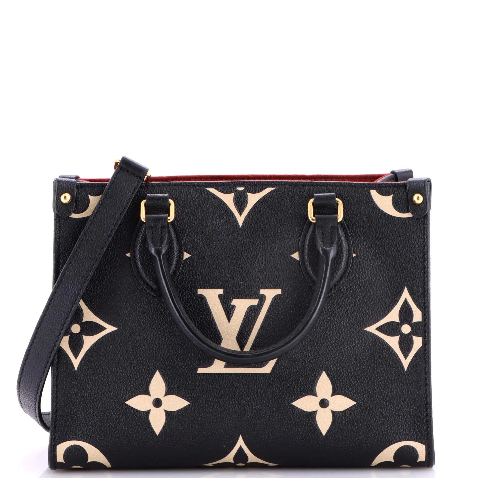 Leather tote