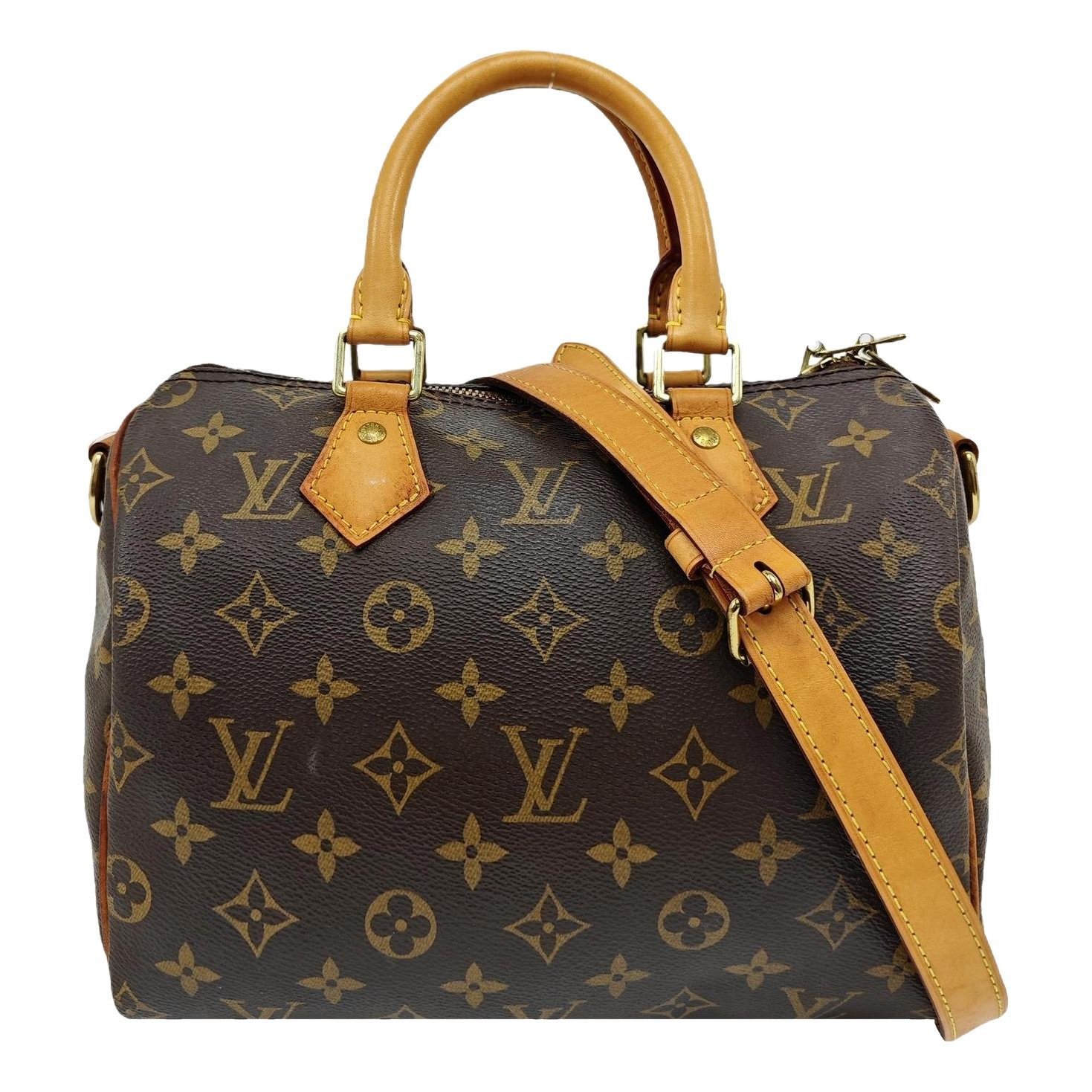 Nano Speedy / Mini HL leather handbag