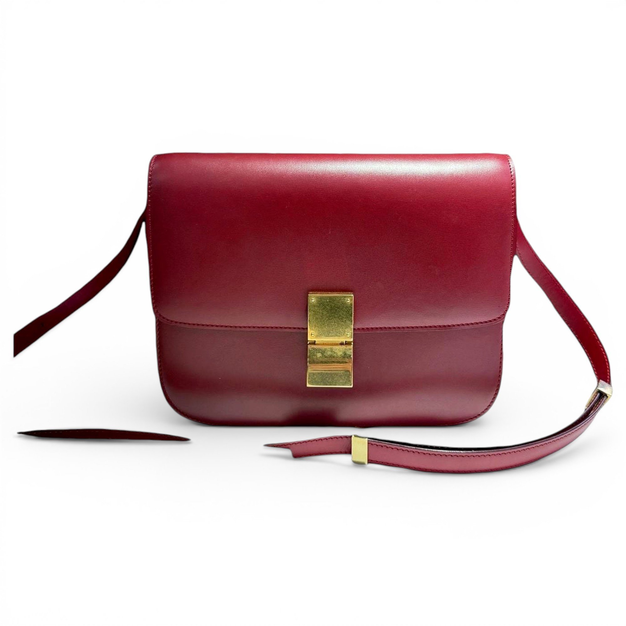 Classic leather handbag