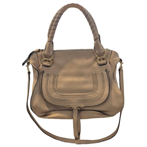 Marcie Top Handle leather handbag