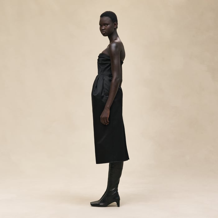 Noir Bustier Dress