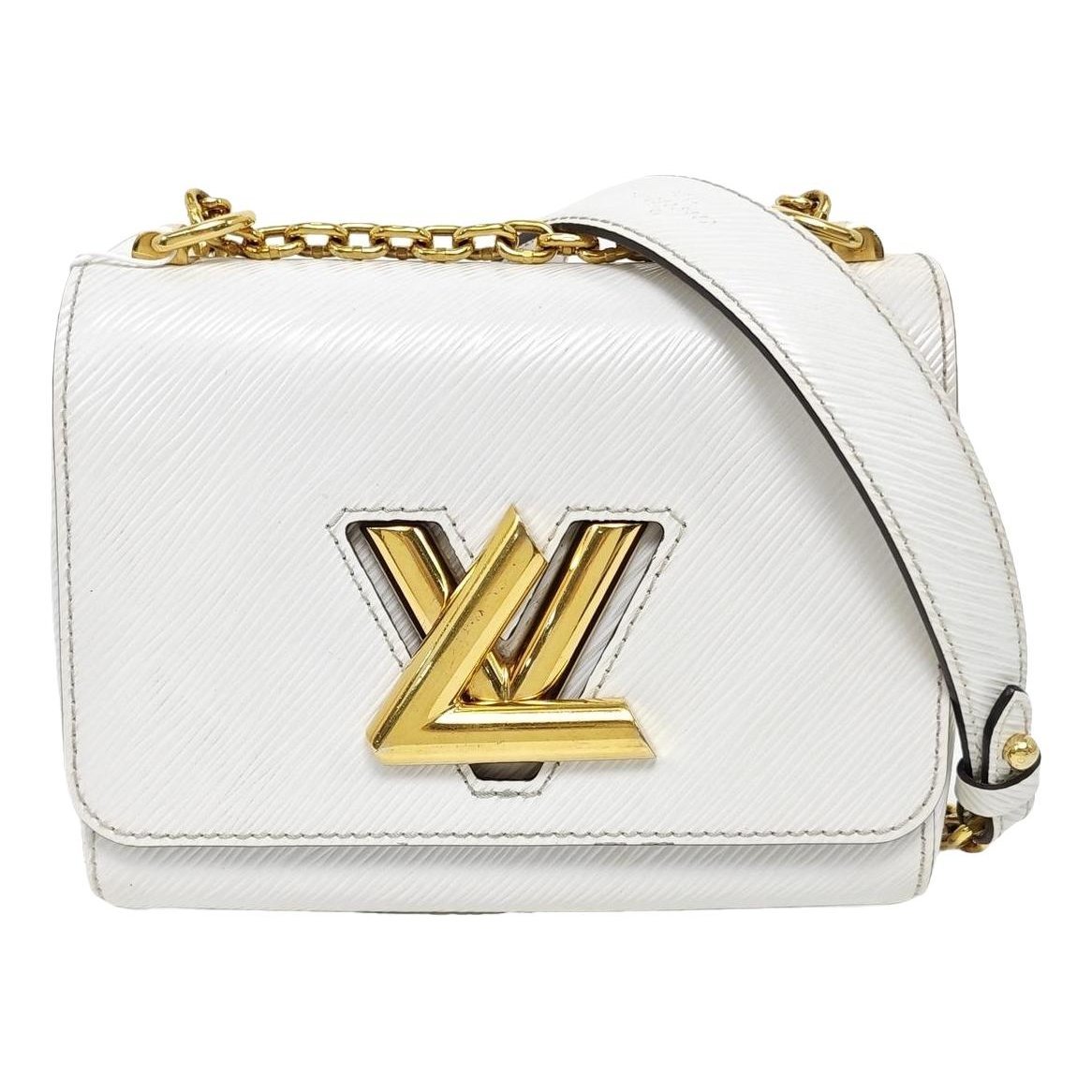 Twist leather handbag