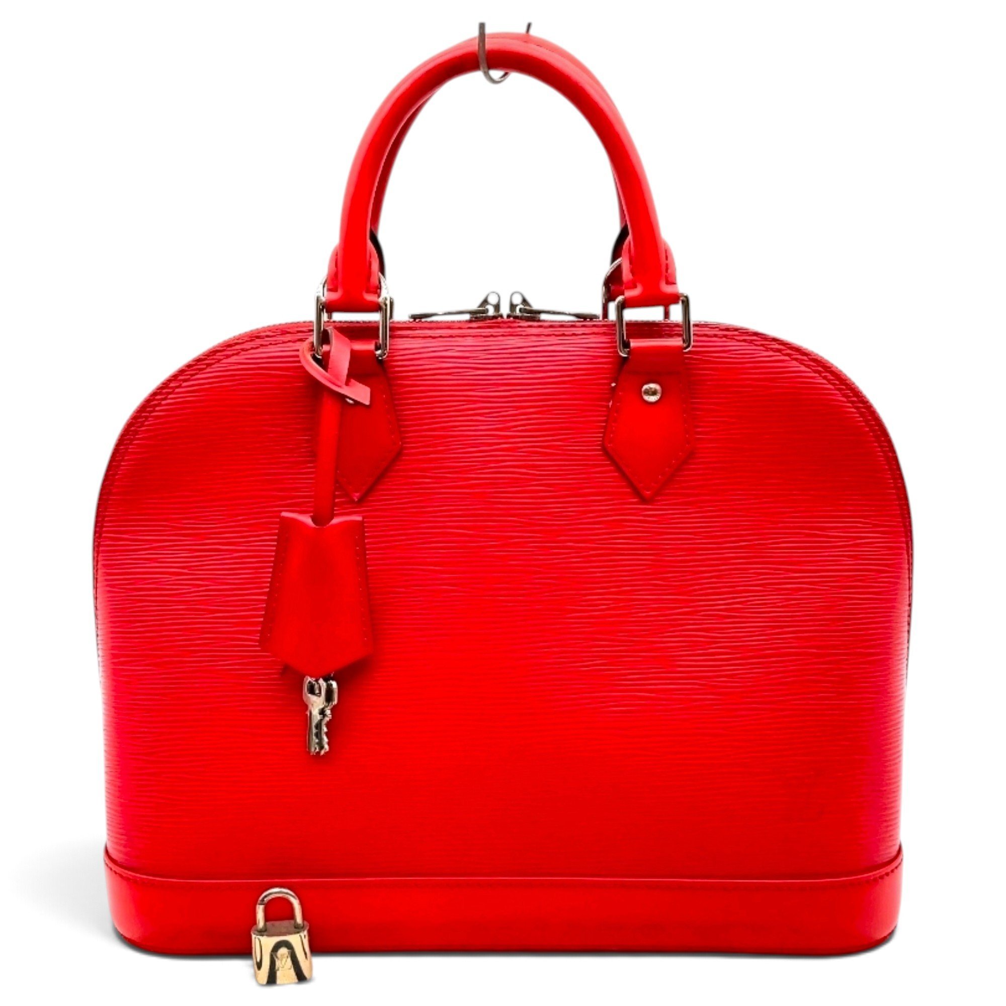 Louis Vuitton Alma leather handbag