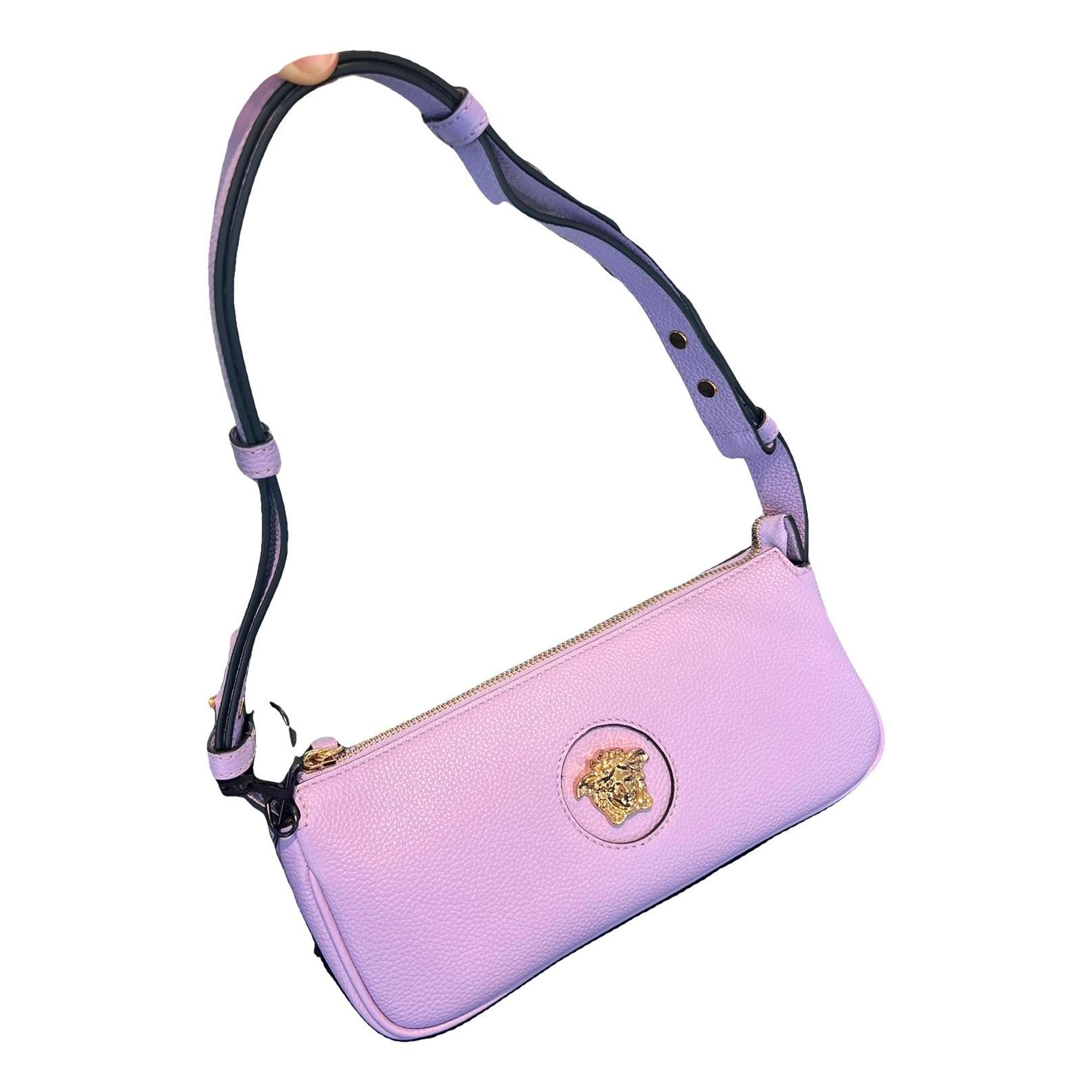 La Medusa leather handbag