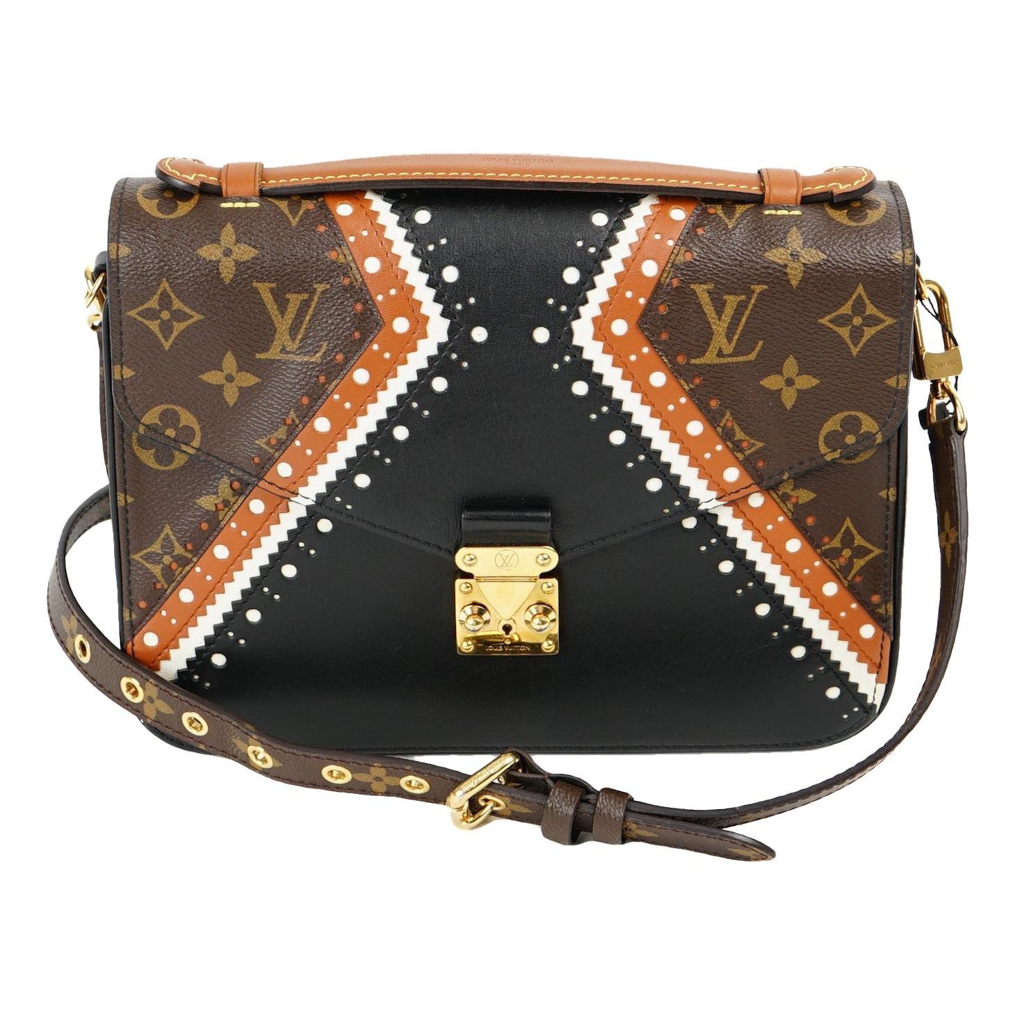 Metis leather handbag
