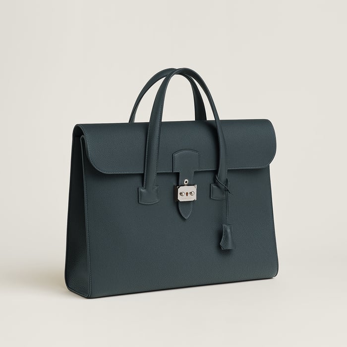 Bleu Océan Sac a Depeches Light 1-36 Briefcase