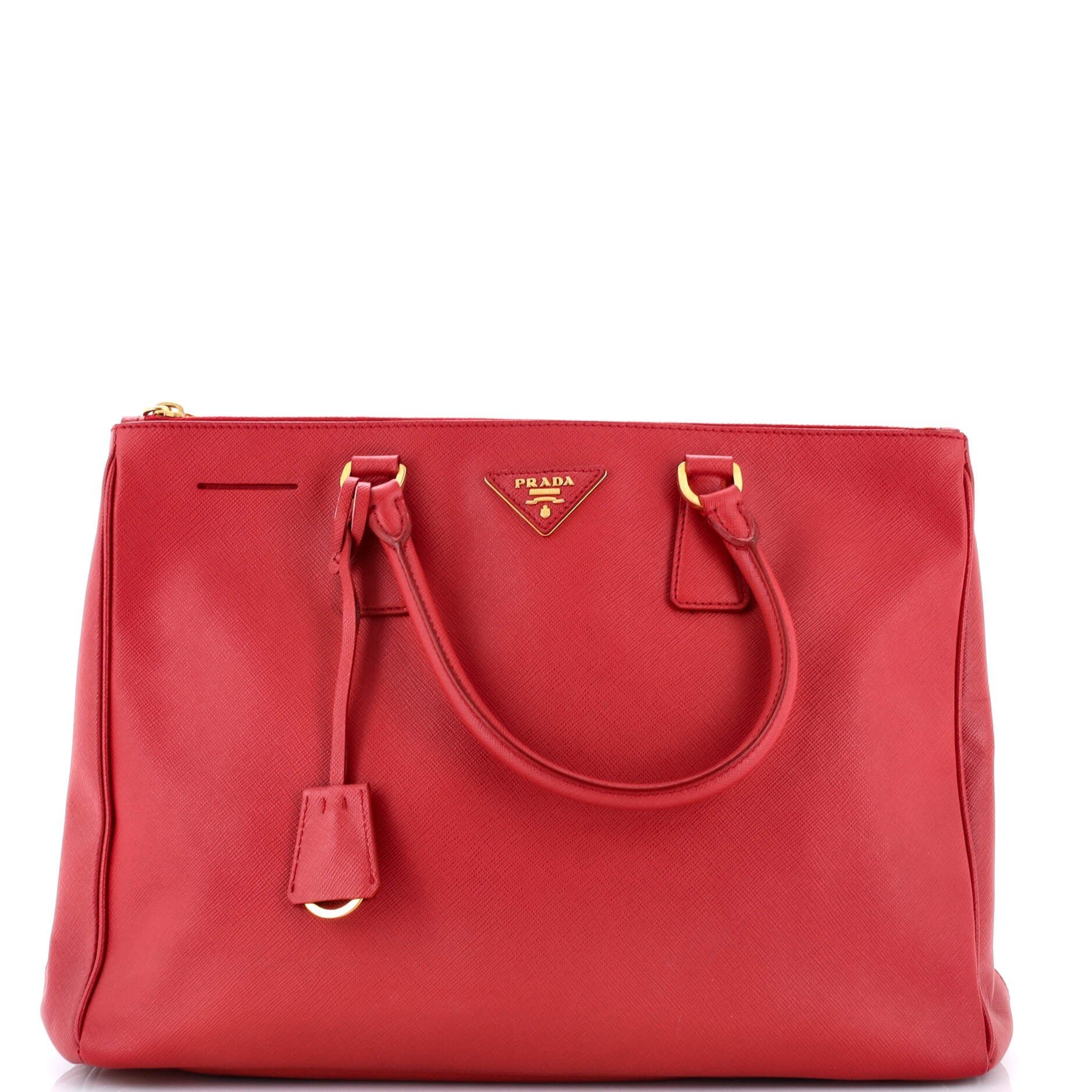 Leather tote