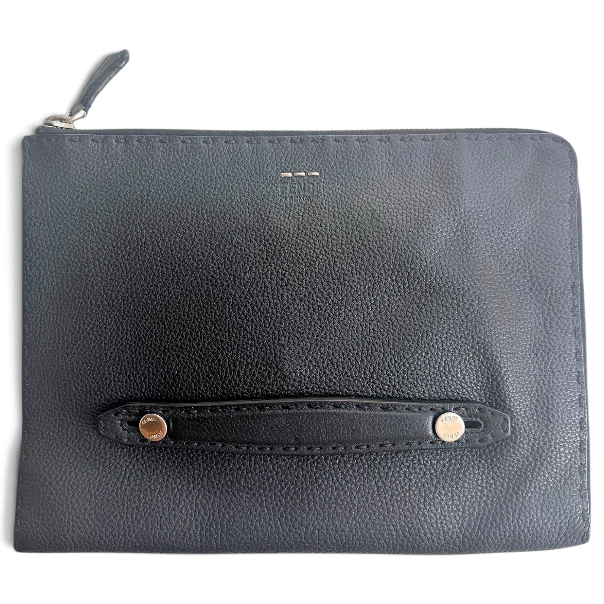Fendi Leather clutch bag