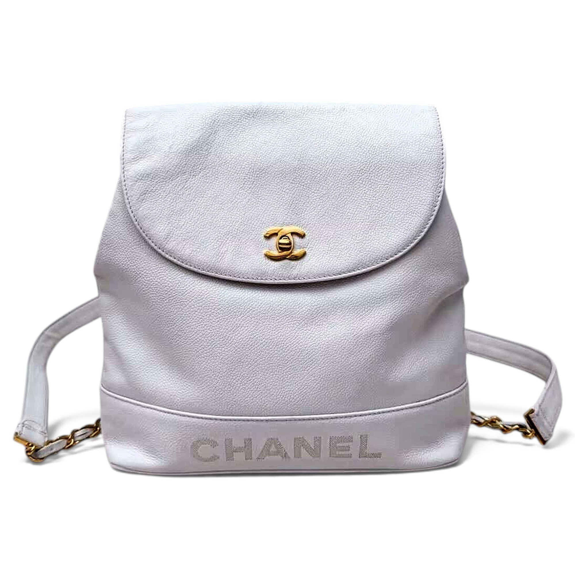 Leather backpack