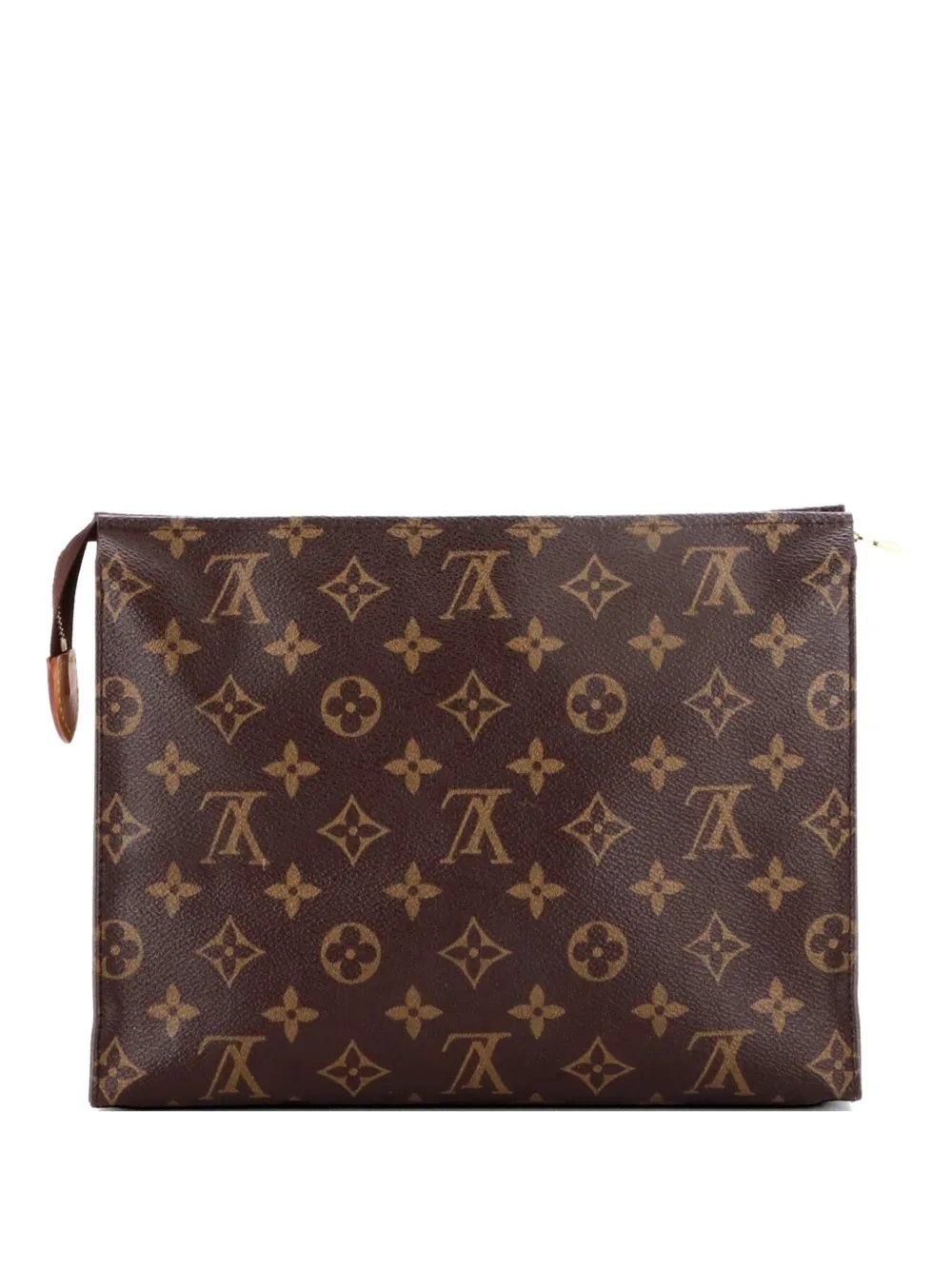 Toiletry Pouch Monogram Canvas 26 clutch bag