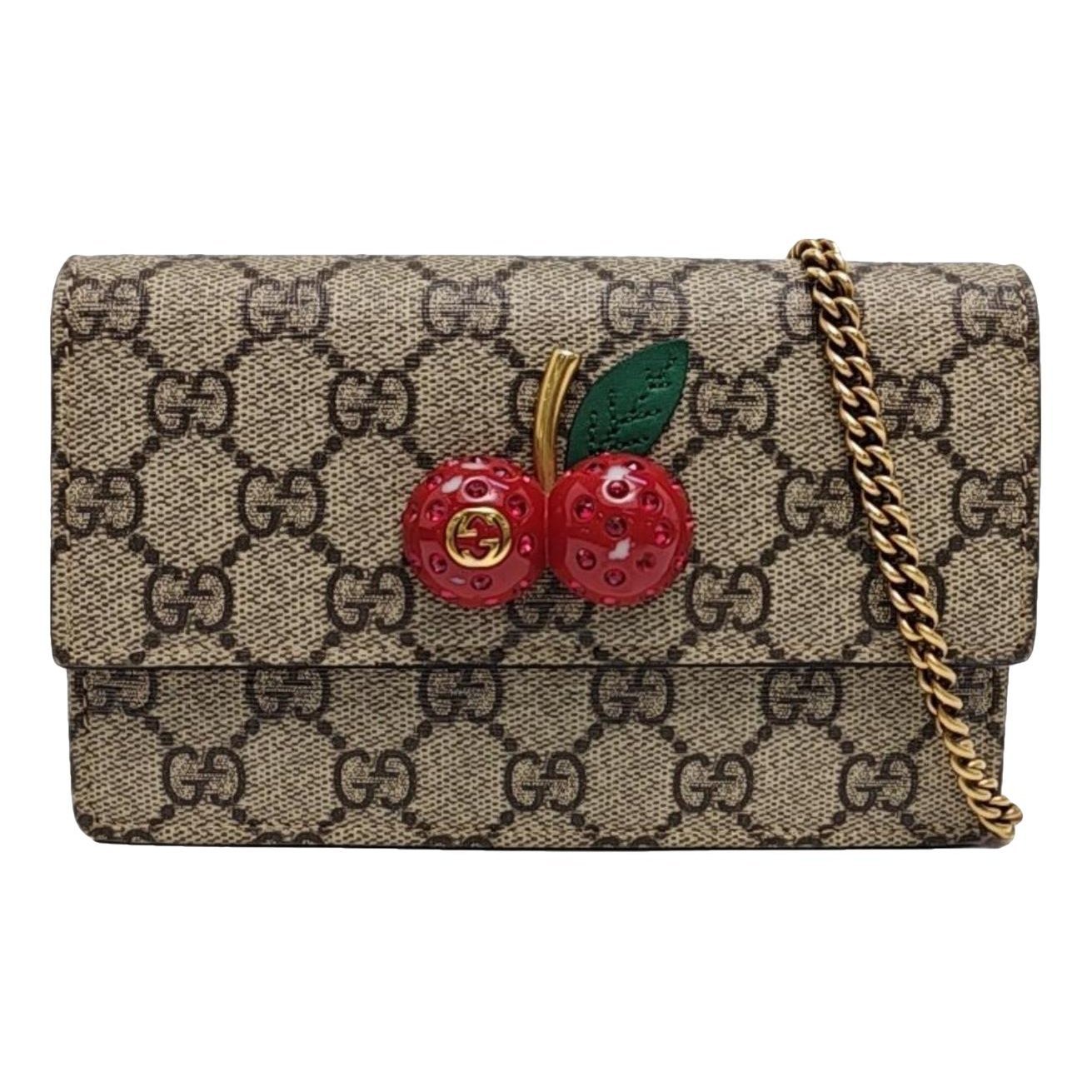 Ophidia GG Supreme leather handbag