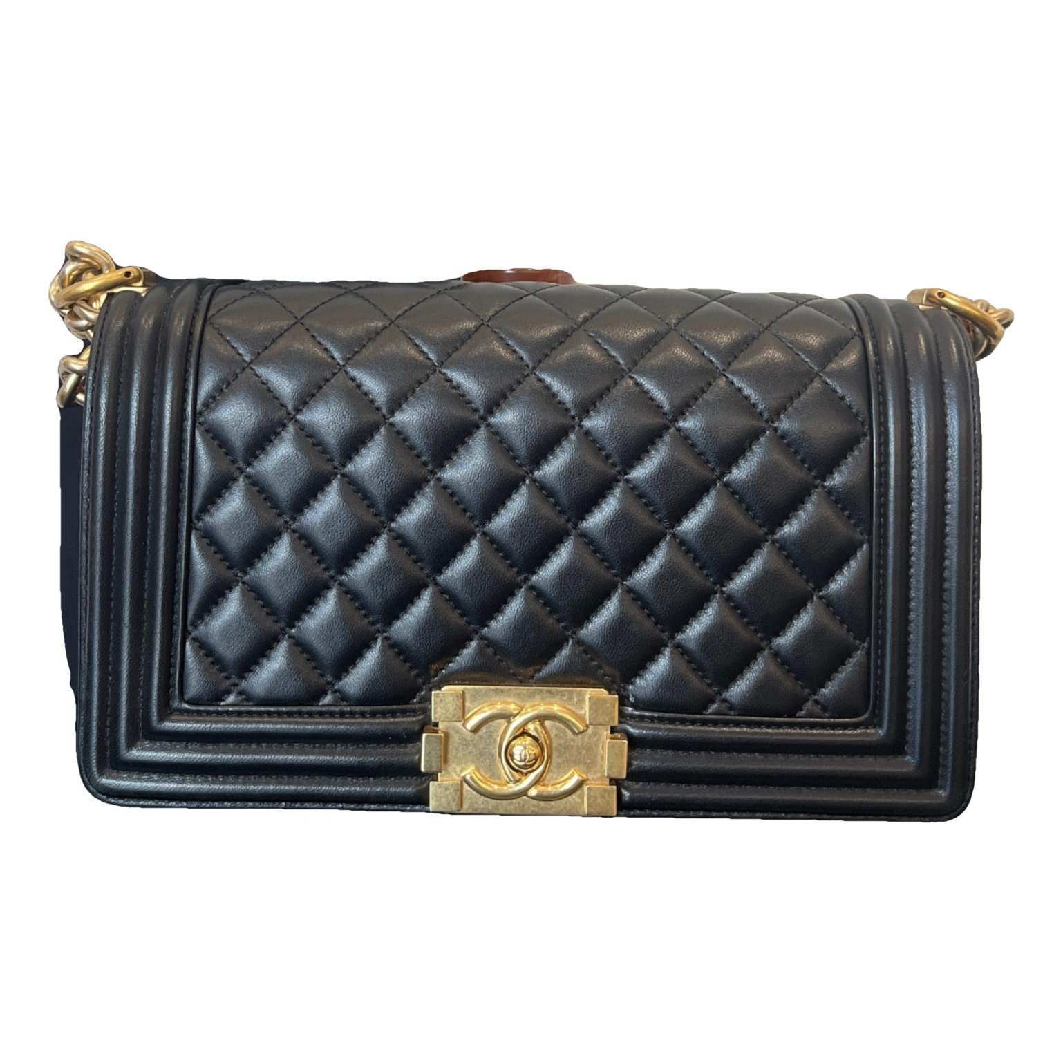 Boy leather crossbody bag