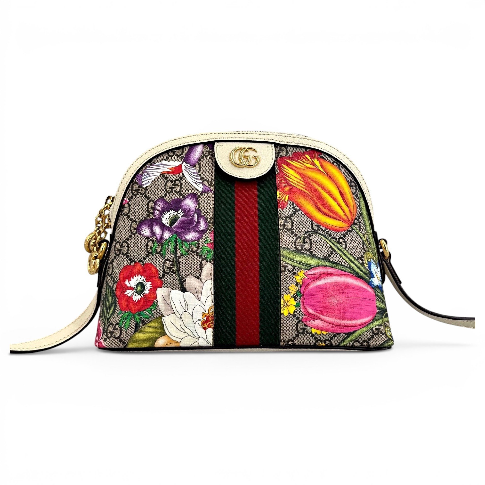 Ophidia leather handbag