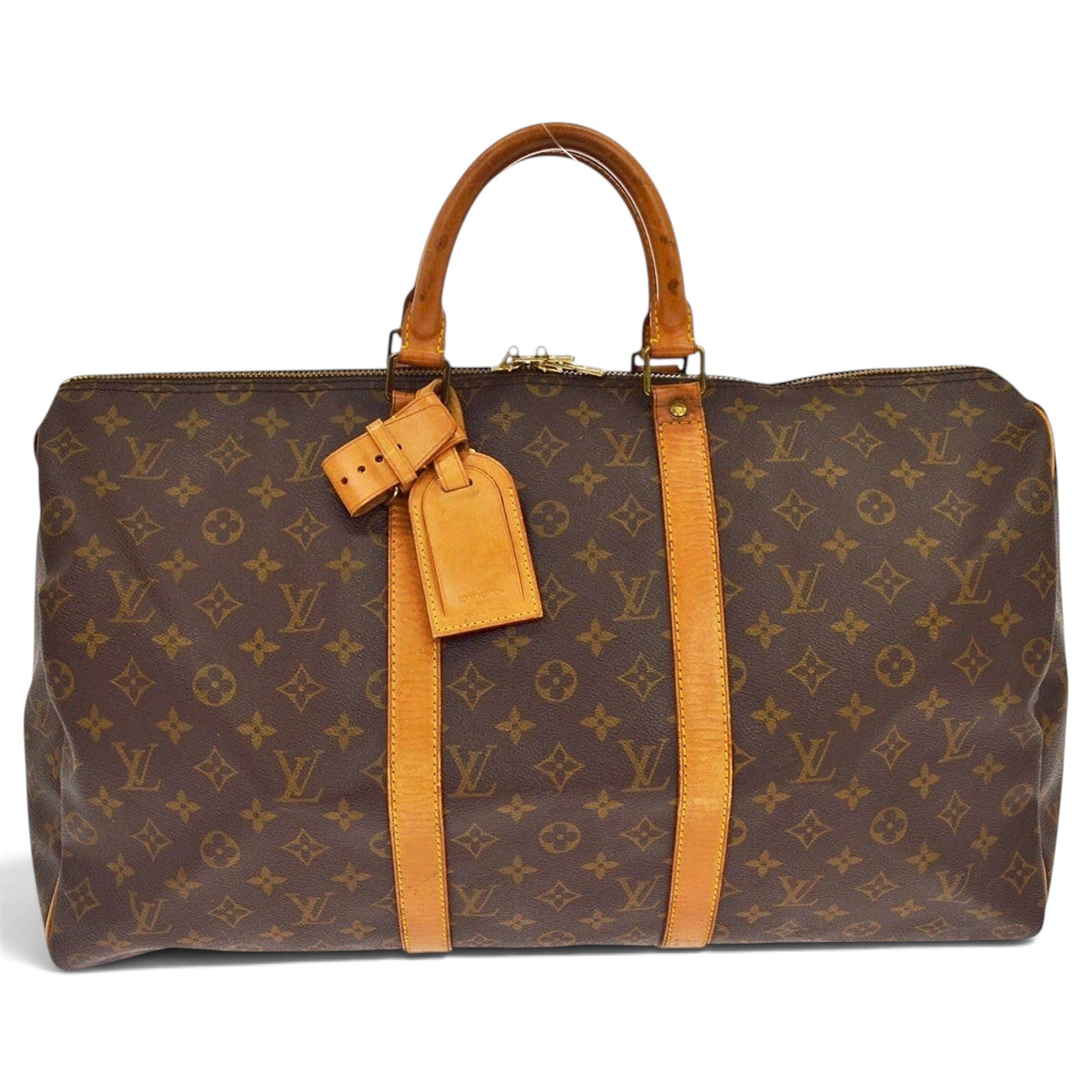 Keepall leather 48h bag