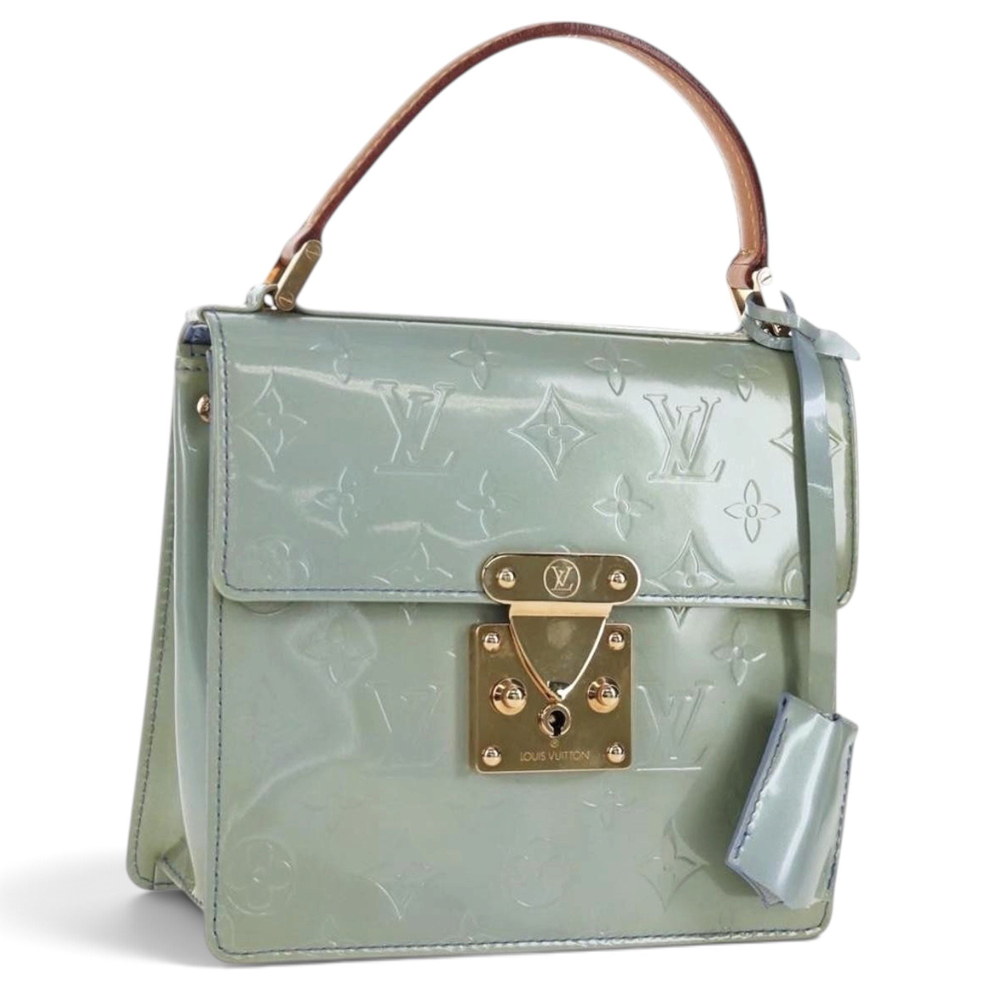 Spring street leather handbag