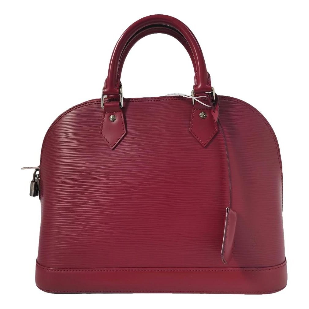 Alma leather handbag
