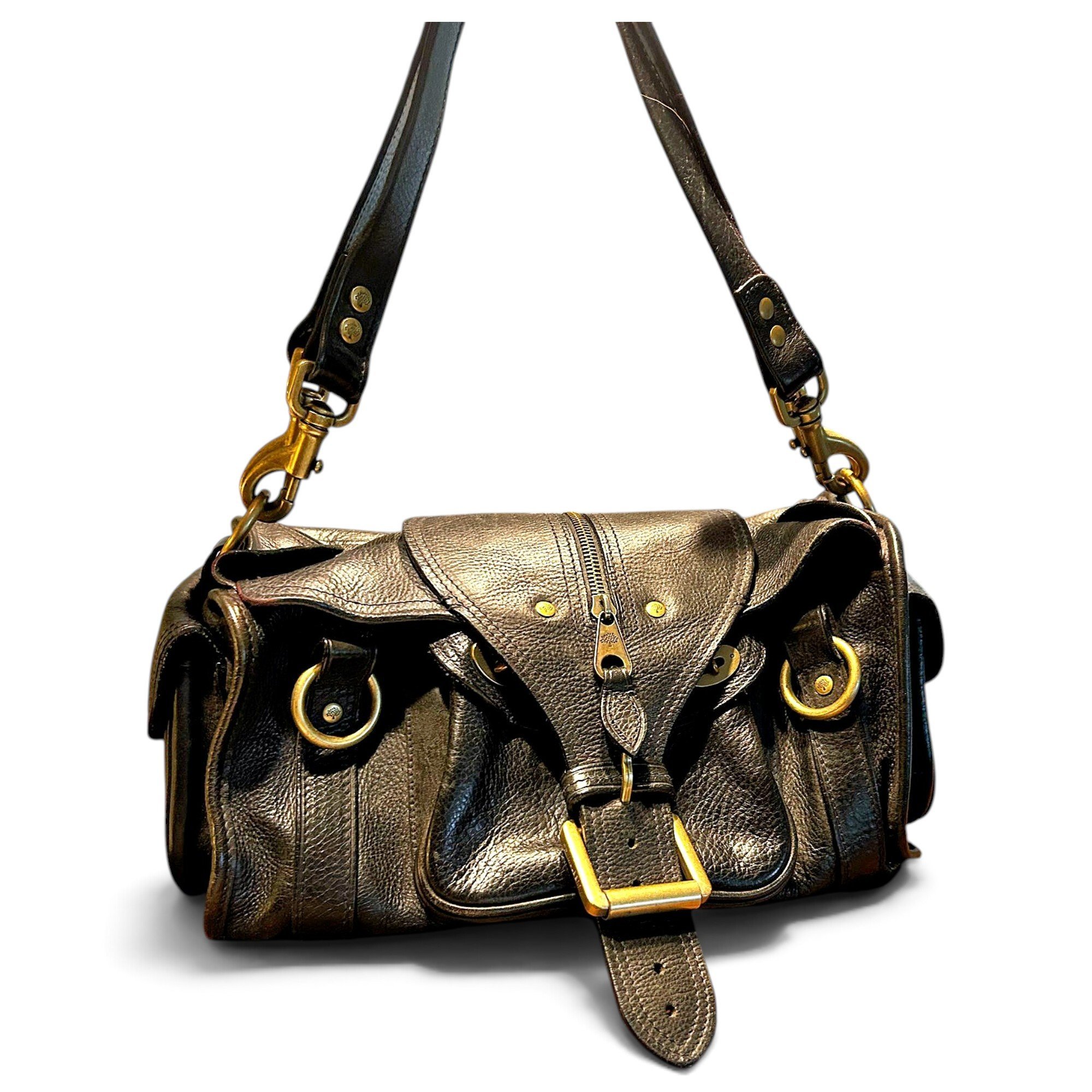 Leather handbag