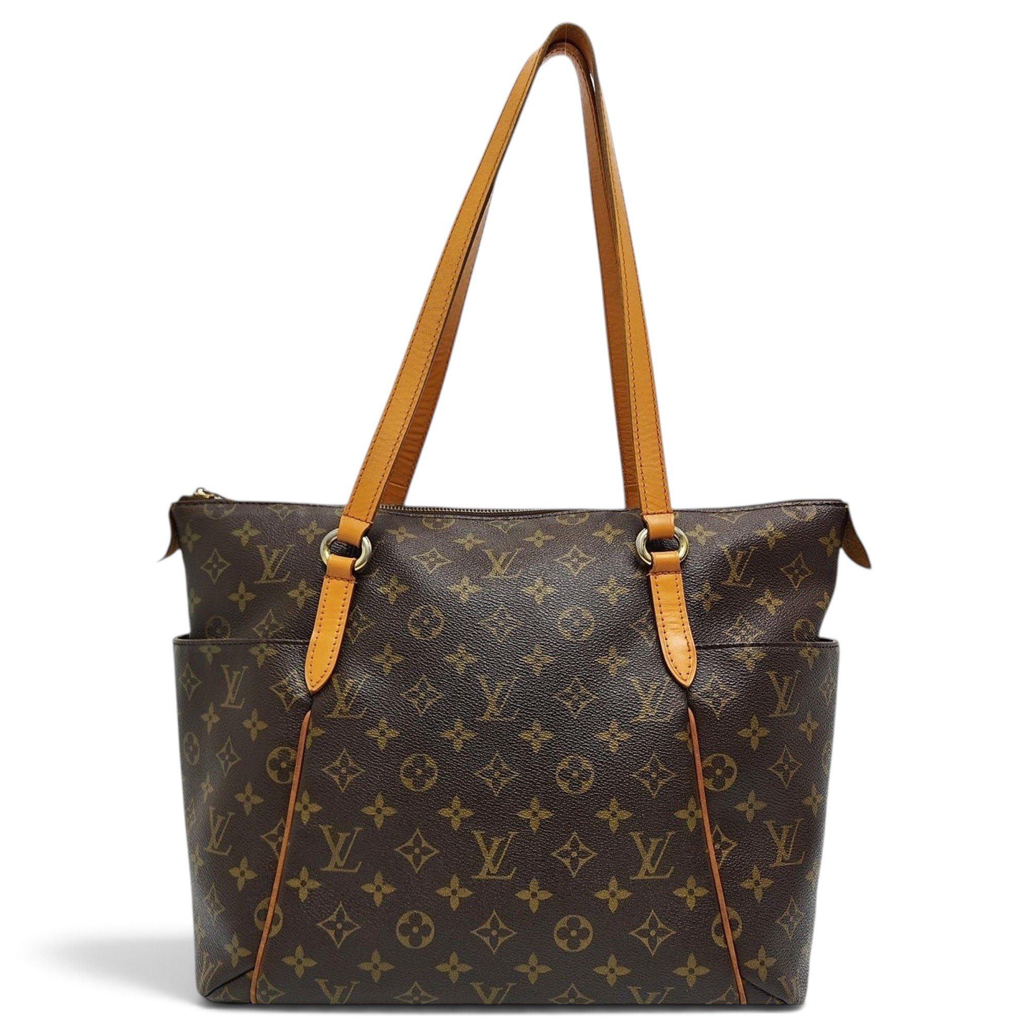Totally leather handbag