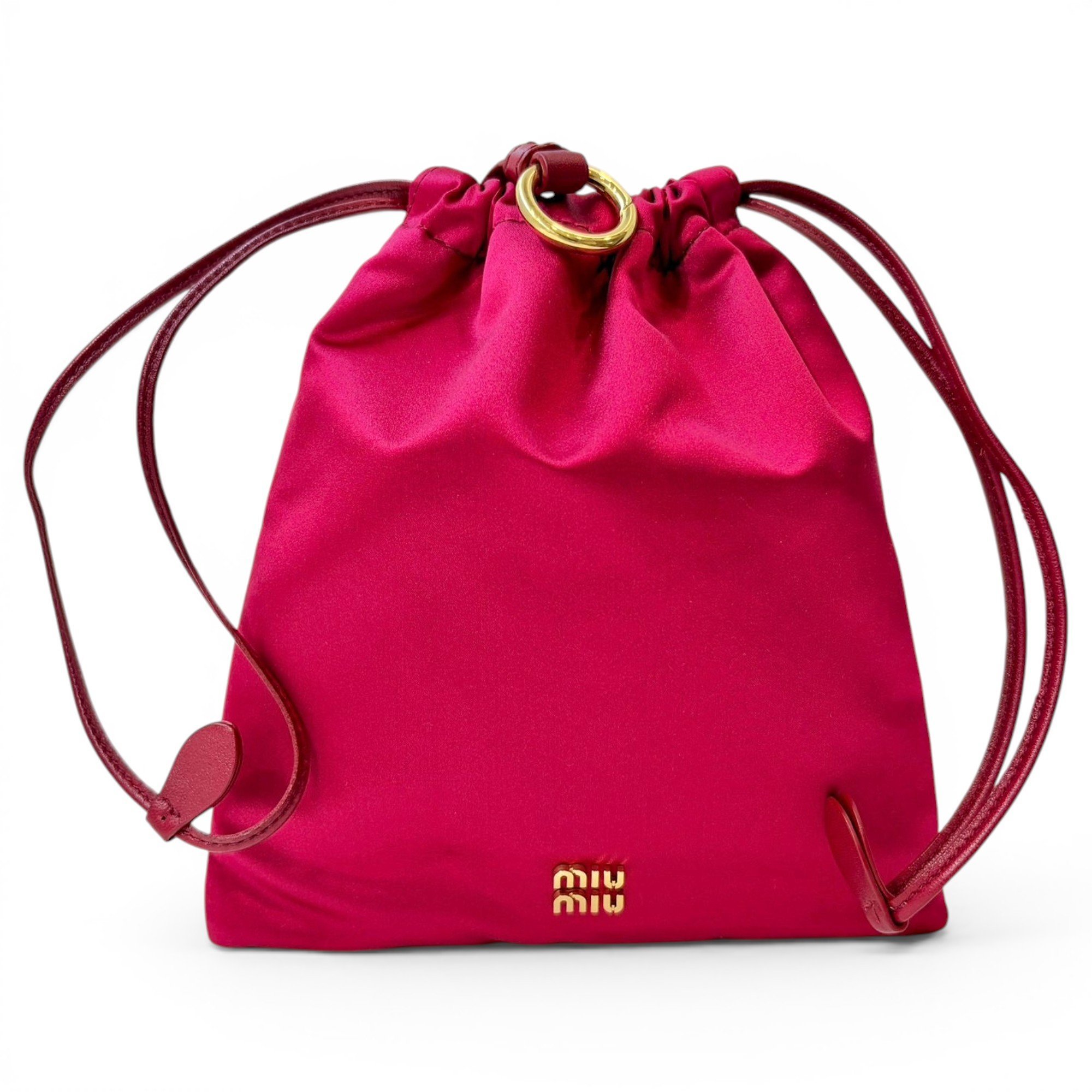 Silk clutch bag
