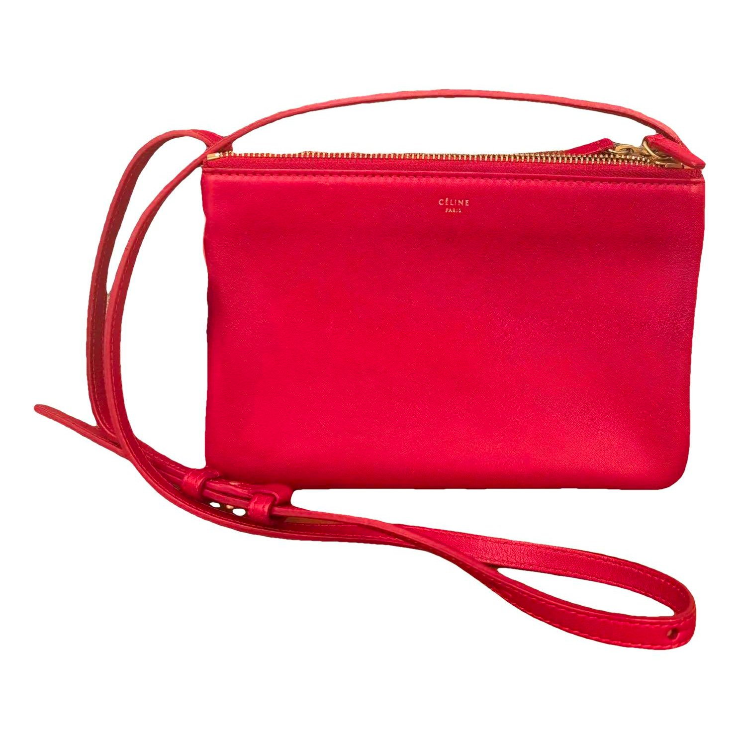 Trio leather crossbody bag