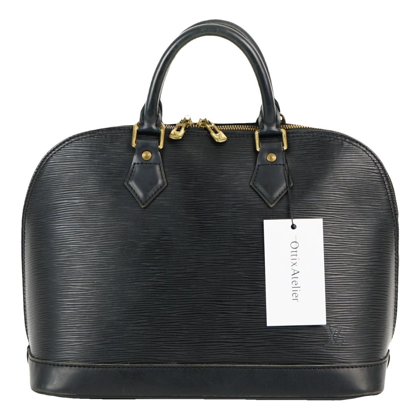 Alma leather handbag