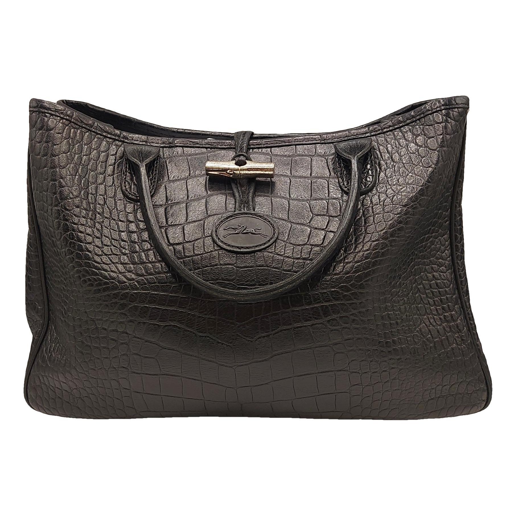 Roseau leather handbag