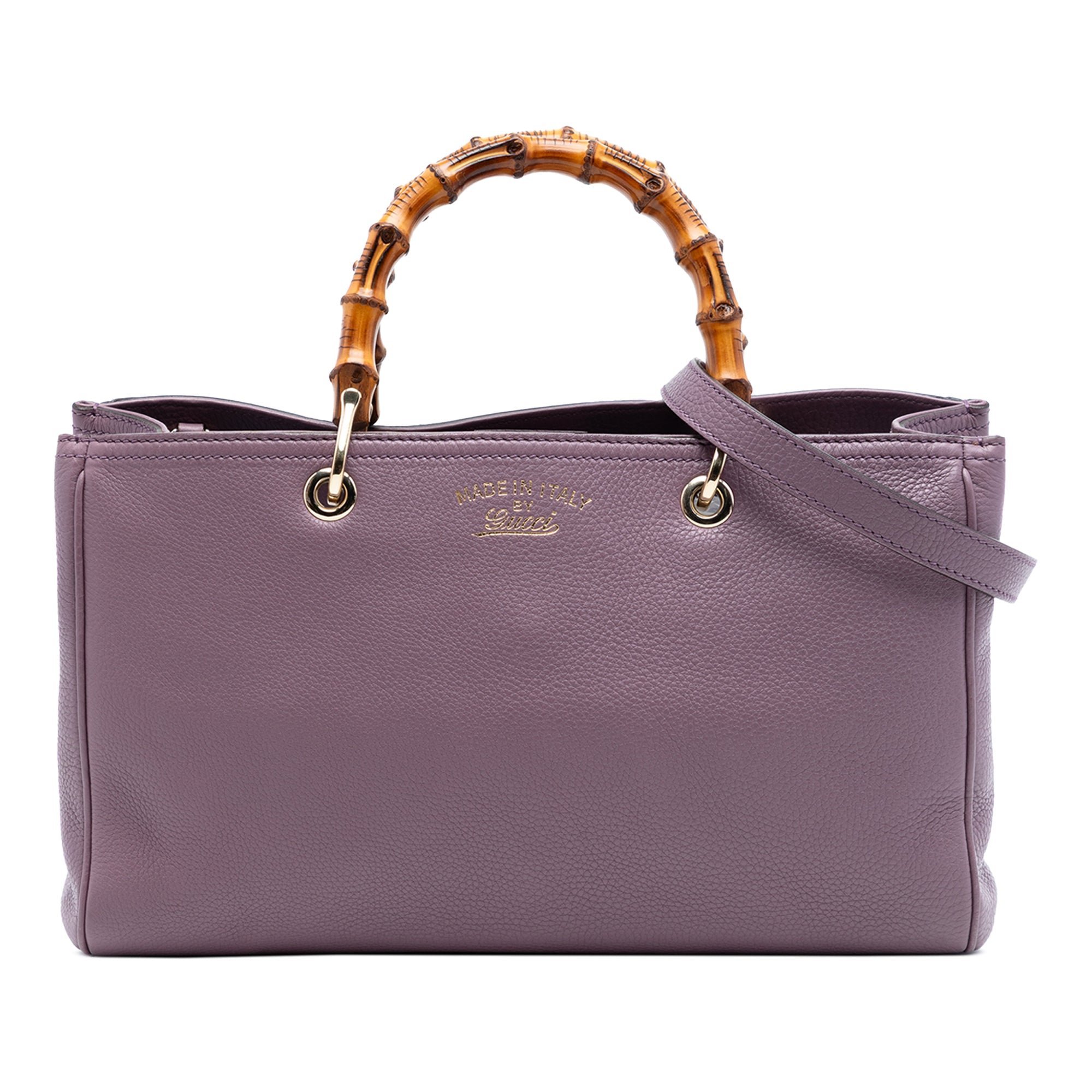 Leather tote