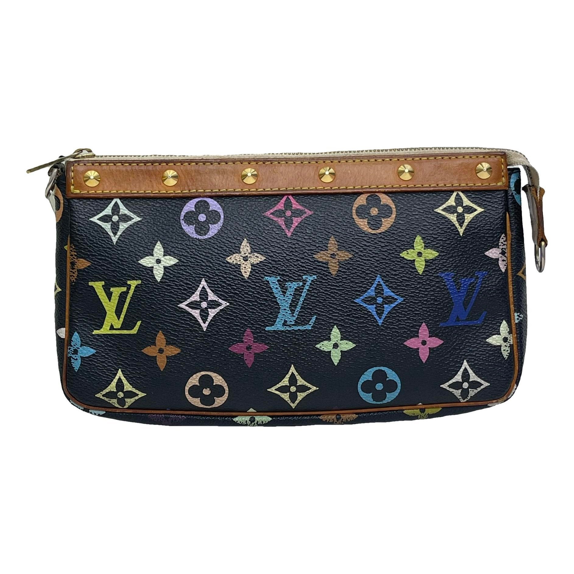 Pochette Accessoire leather handbag