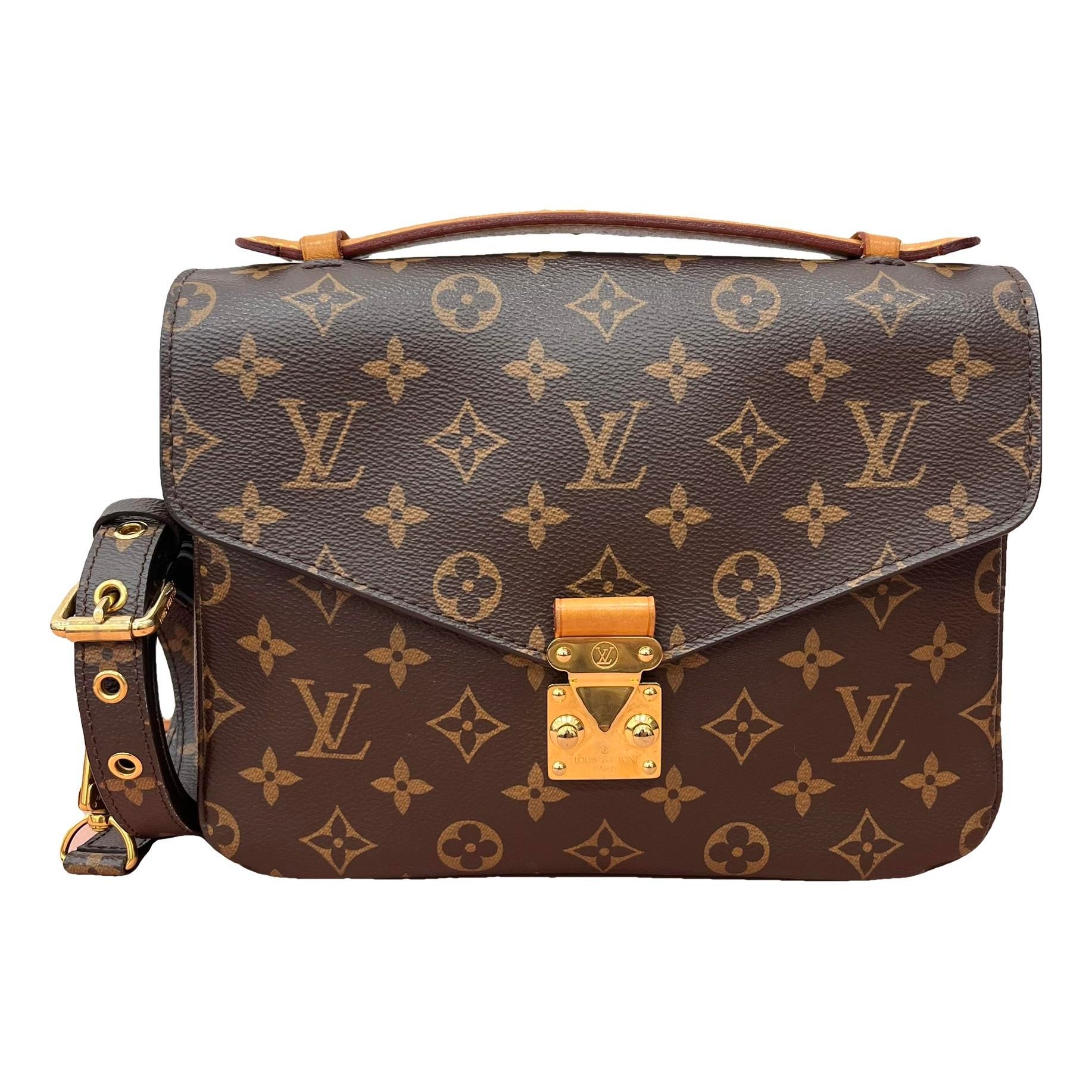 Metis leather handbag