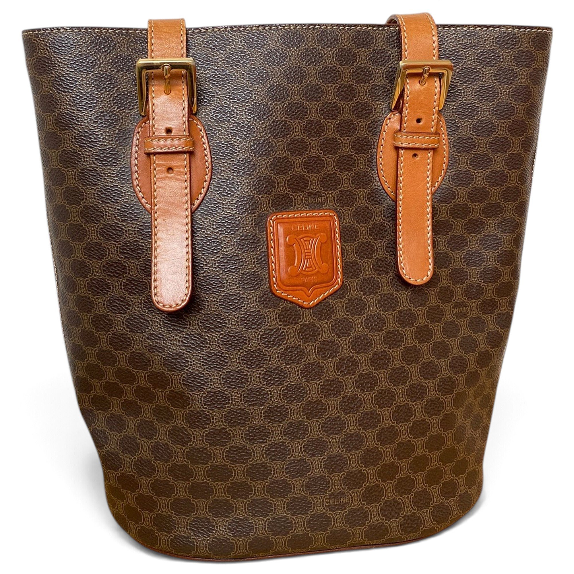 SAC SEAU leather handbag