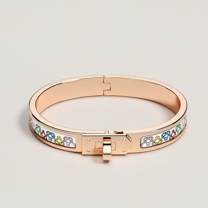 Aurore Mini Clic Kelly Petits Coeurs Bracelet