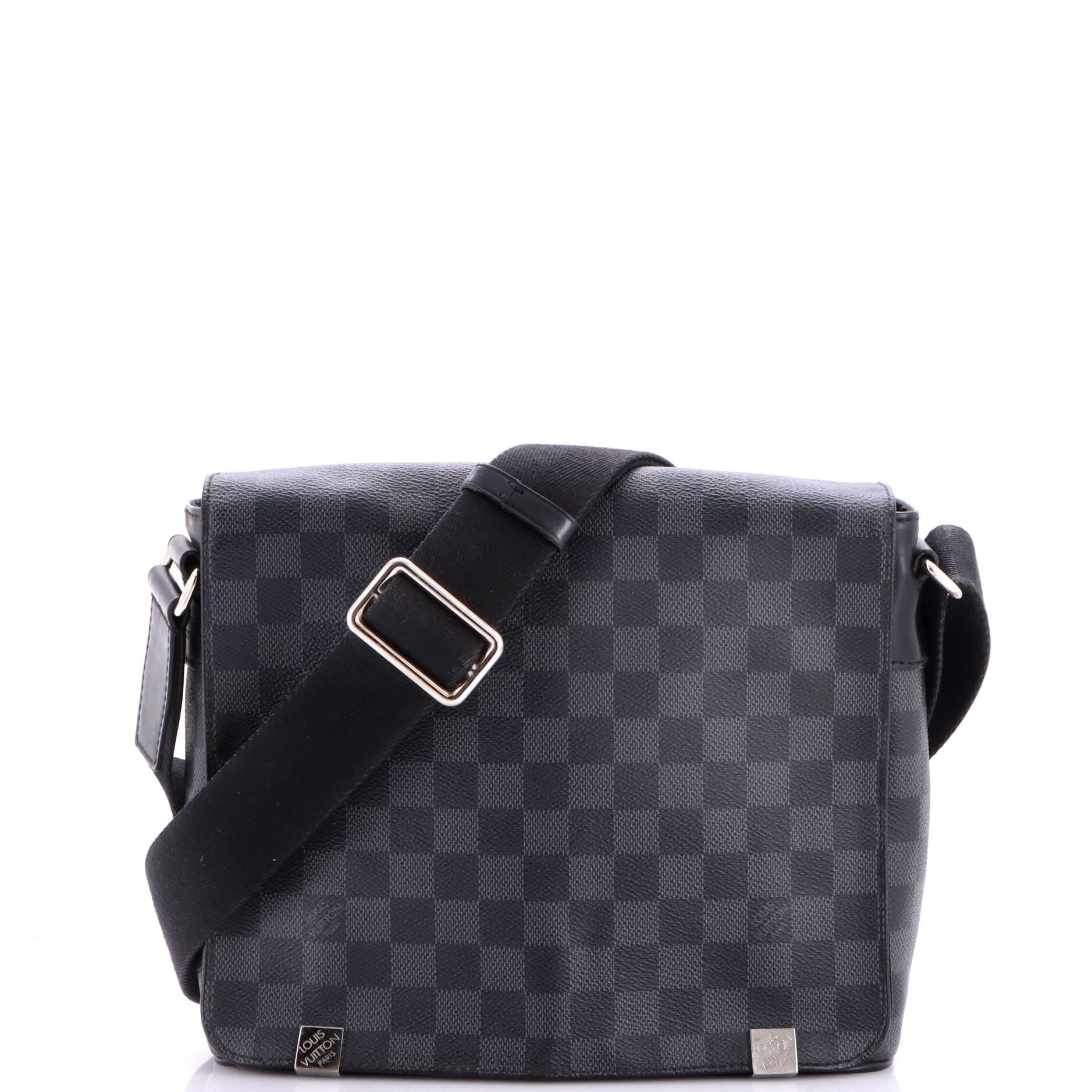 District NM Messenger Bag Damier Graphite PM