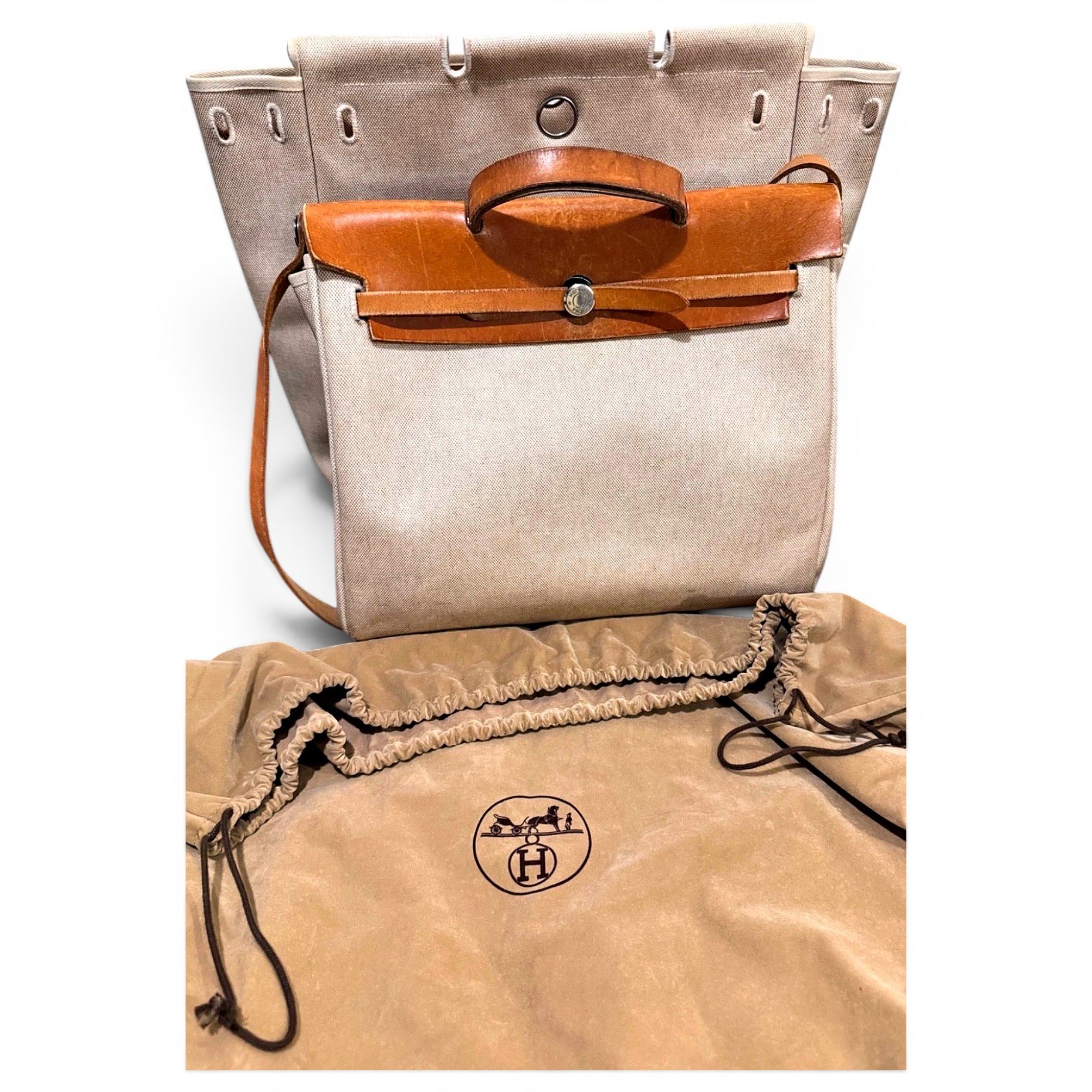 Herbag leather handbag
