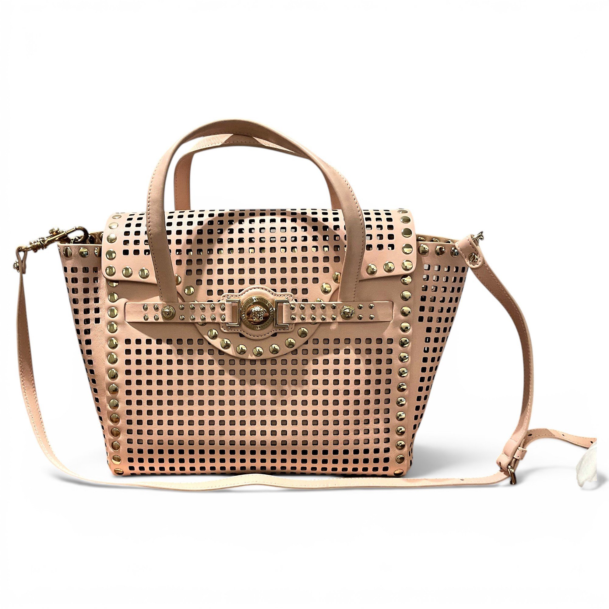 Palazzo Empire leather handbag