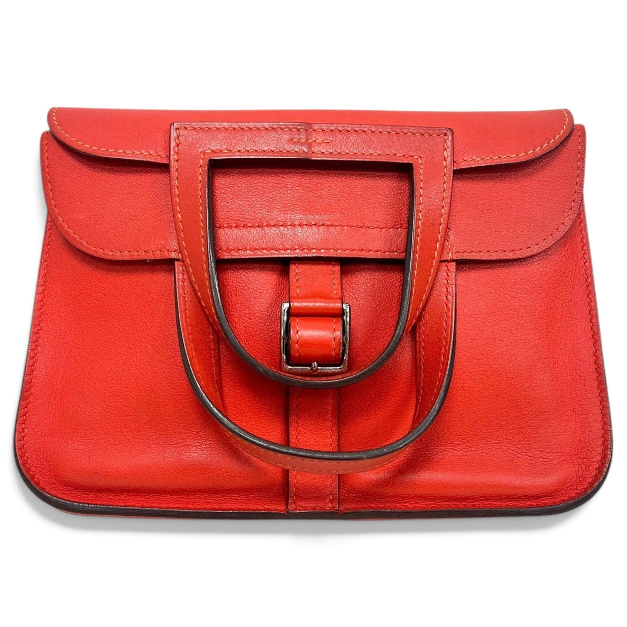 Halzan leather handbag