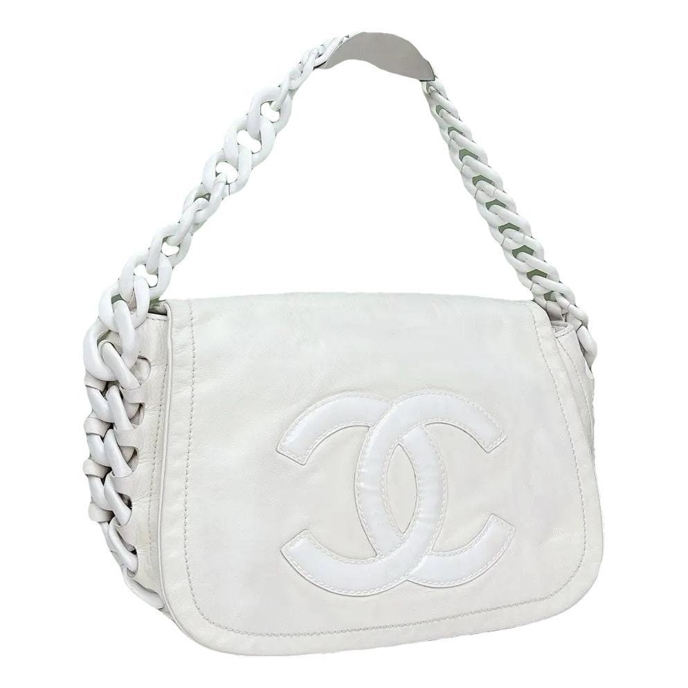 Chain Infinity leather handbag