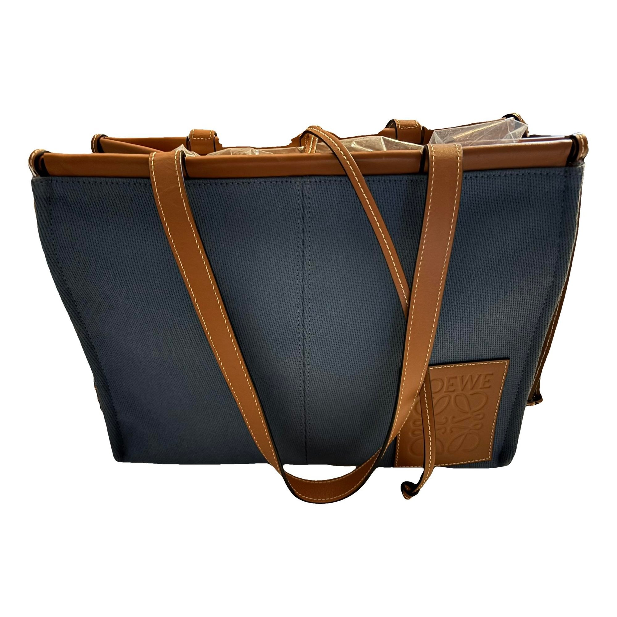 Loewe Buckle Tote leather tote