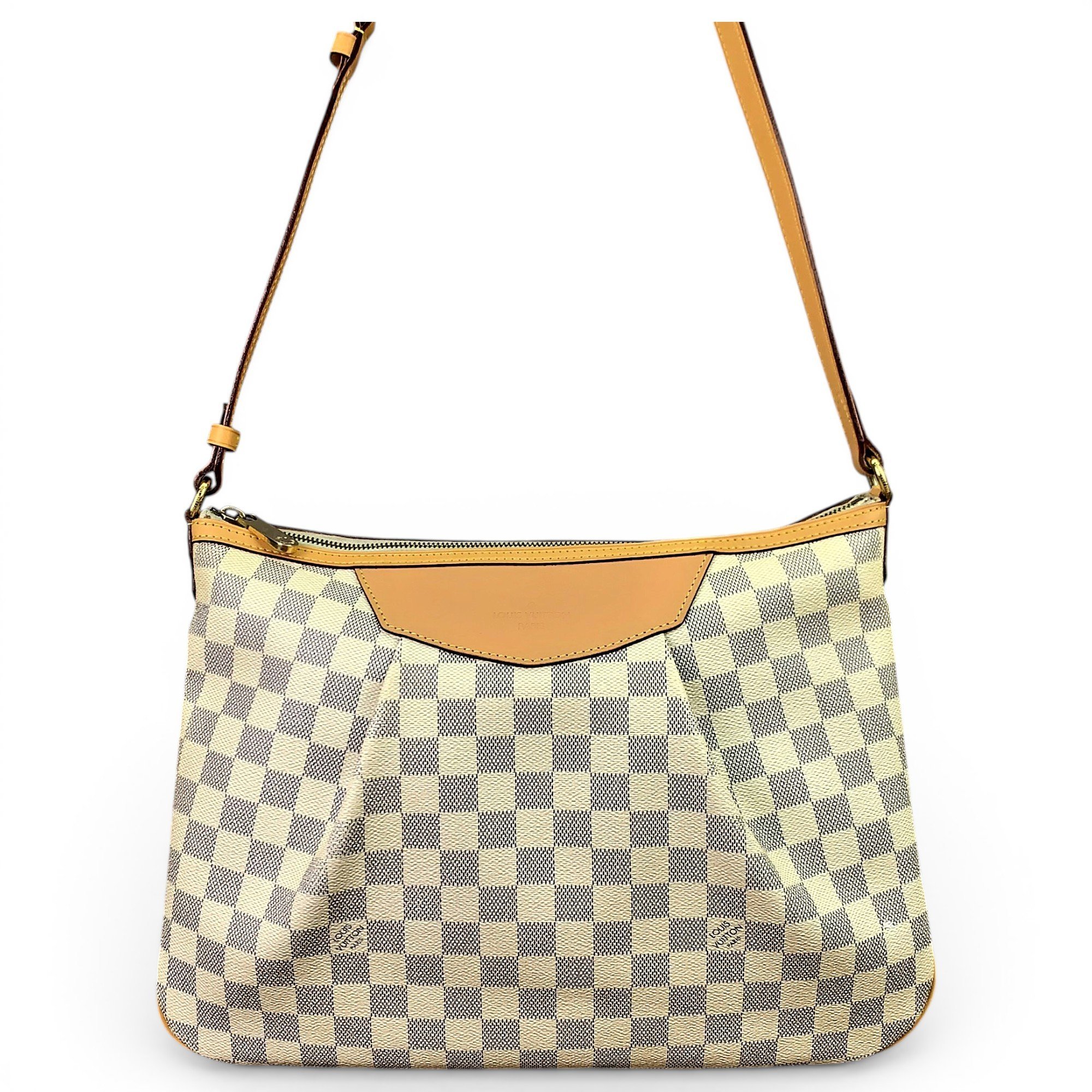 Siracusa leather crossbody bag